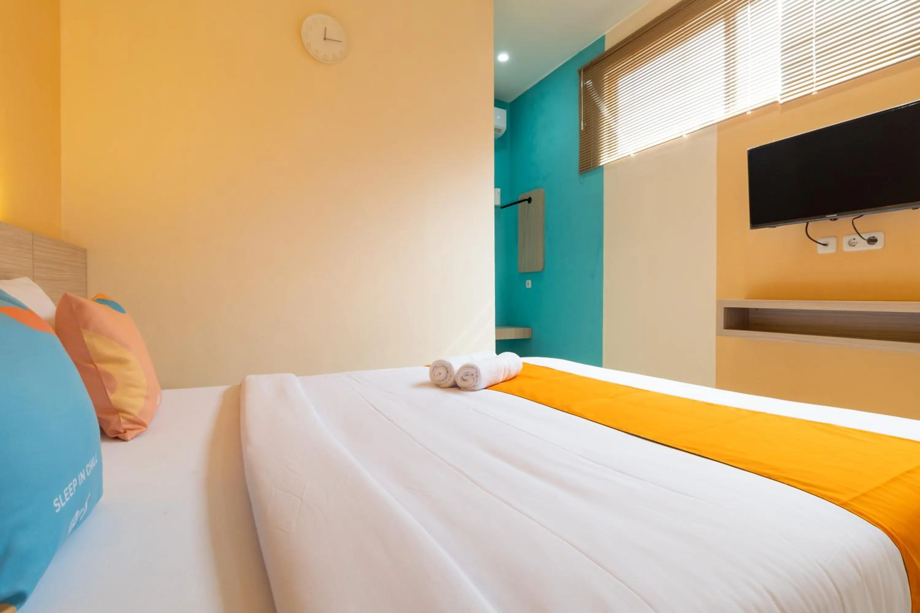 Bedroom, Bed in Sans Hotel Bubulak Bogor