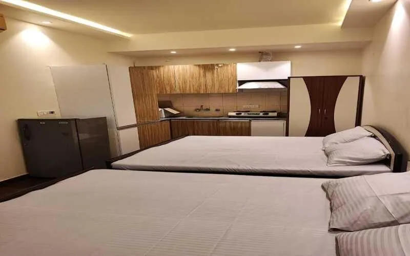 Bed in Sun Moon Residency and Apartments, Hotels in Rohini