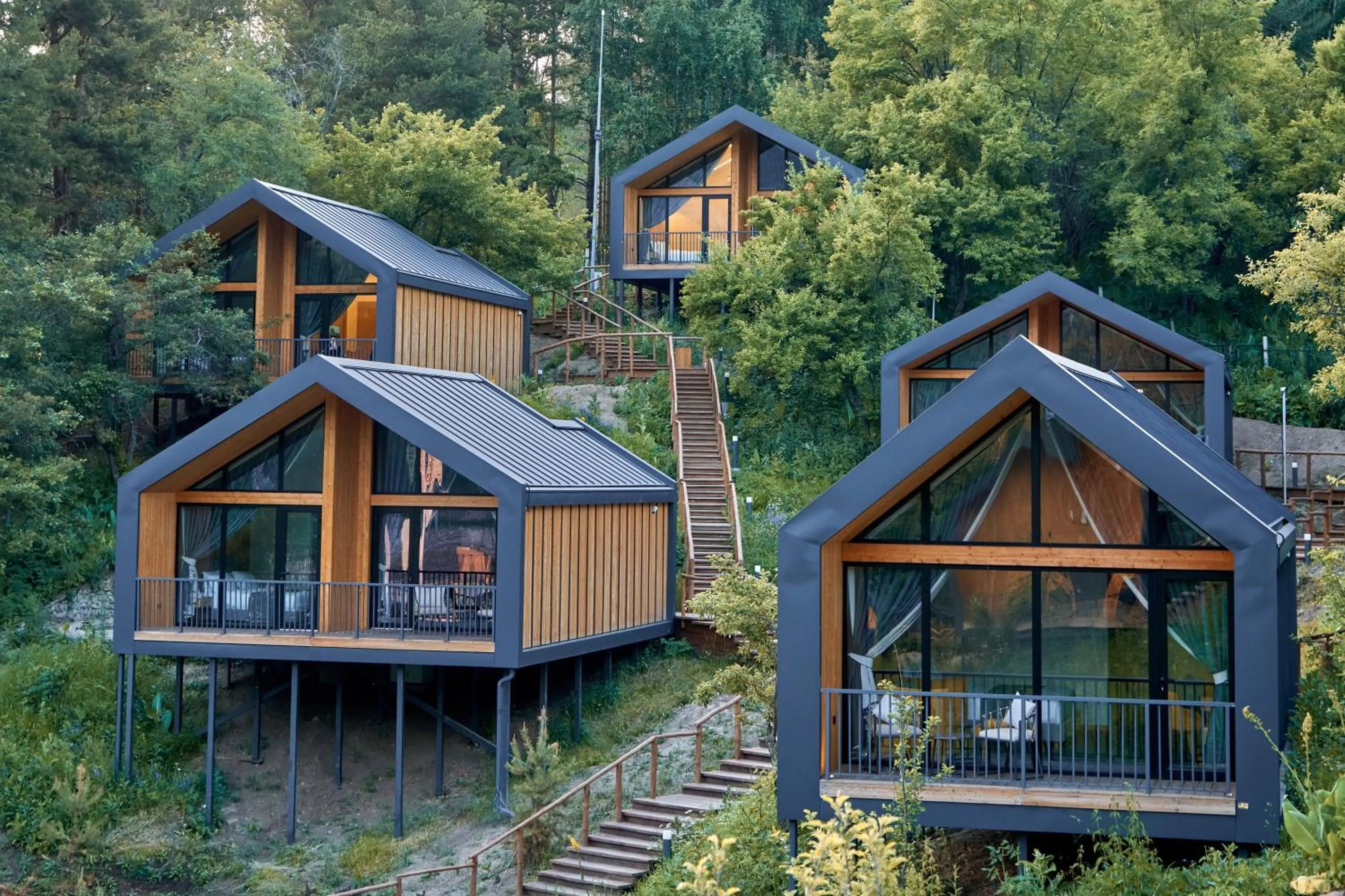 Property building in Qazaq Auyl Eco Hotel