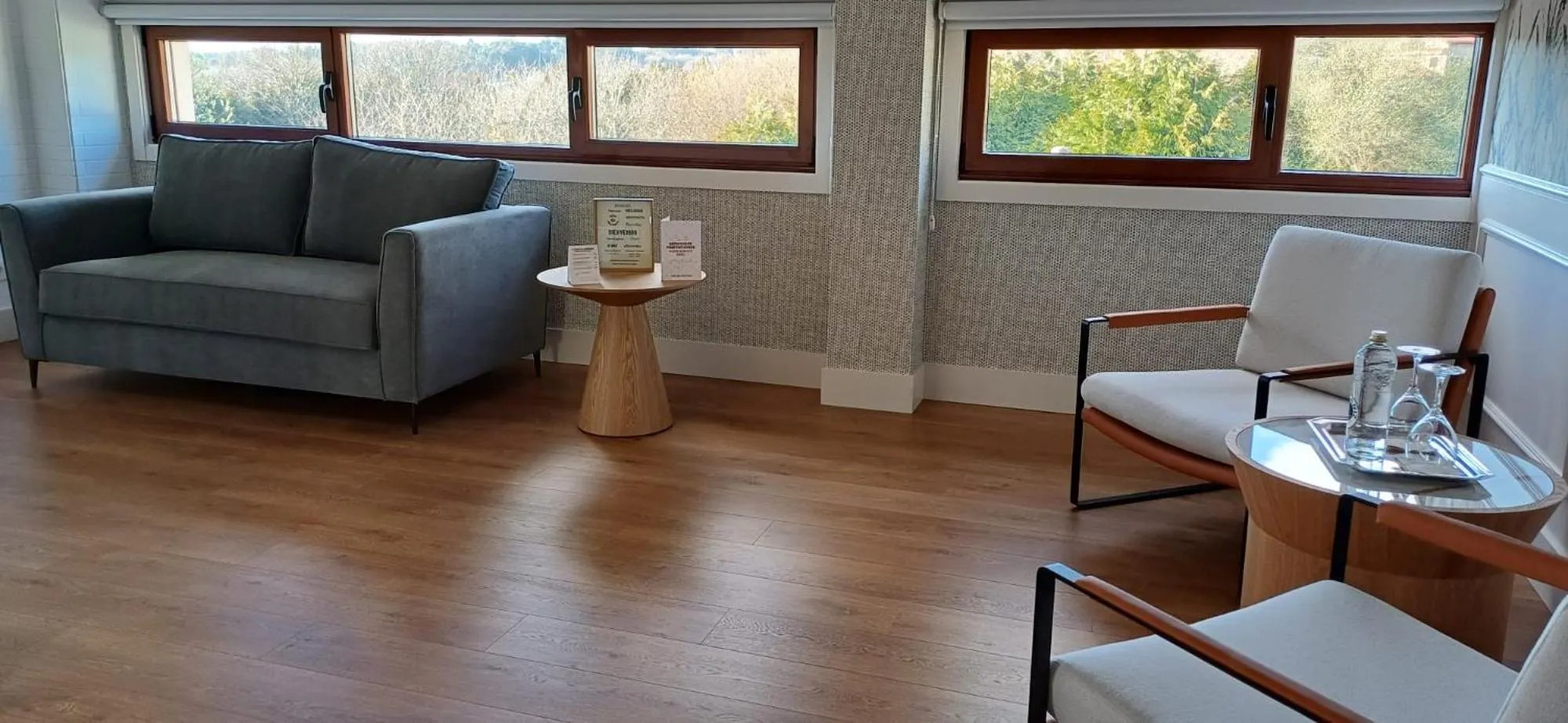 Seating area in Ruta Jacobea