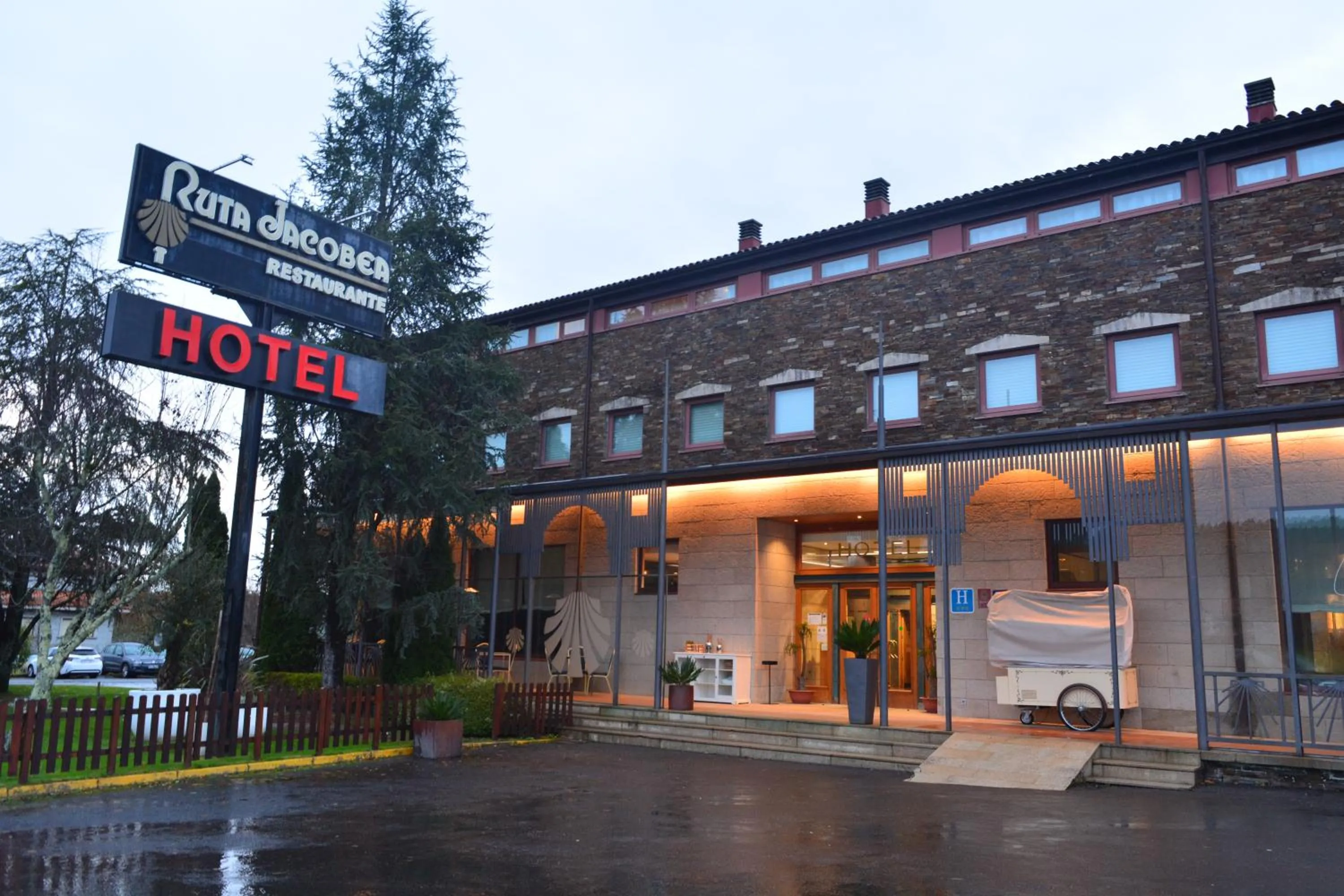 Property building in Ruta Jacobea