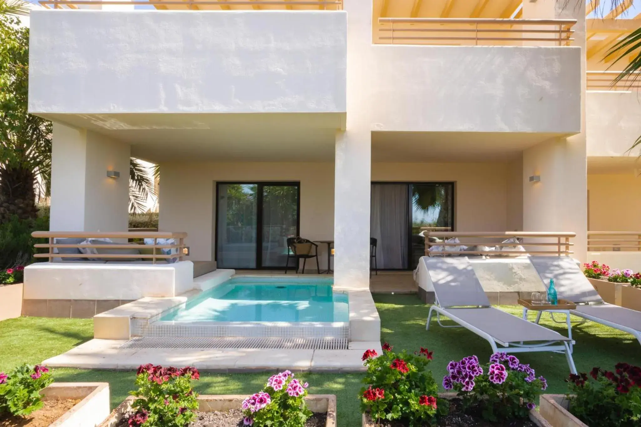 Garden view in Ona Hacienda del Álamo Golf Resort Garden view in Ona Hacienda del Álamo Golf Resort