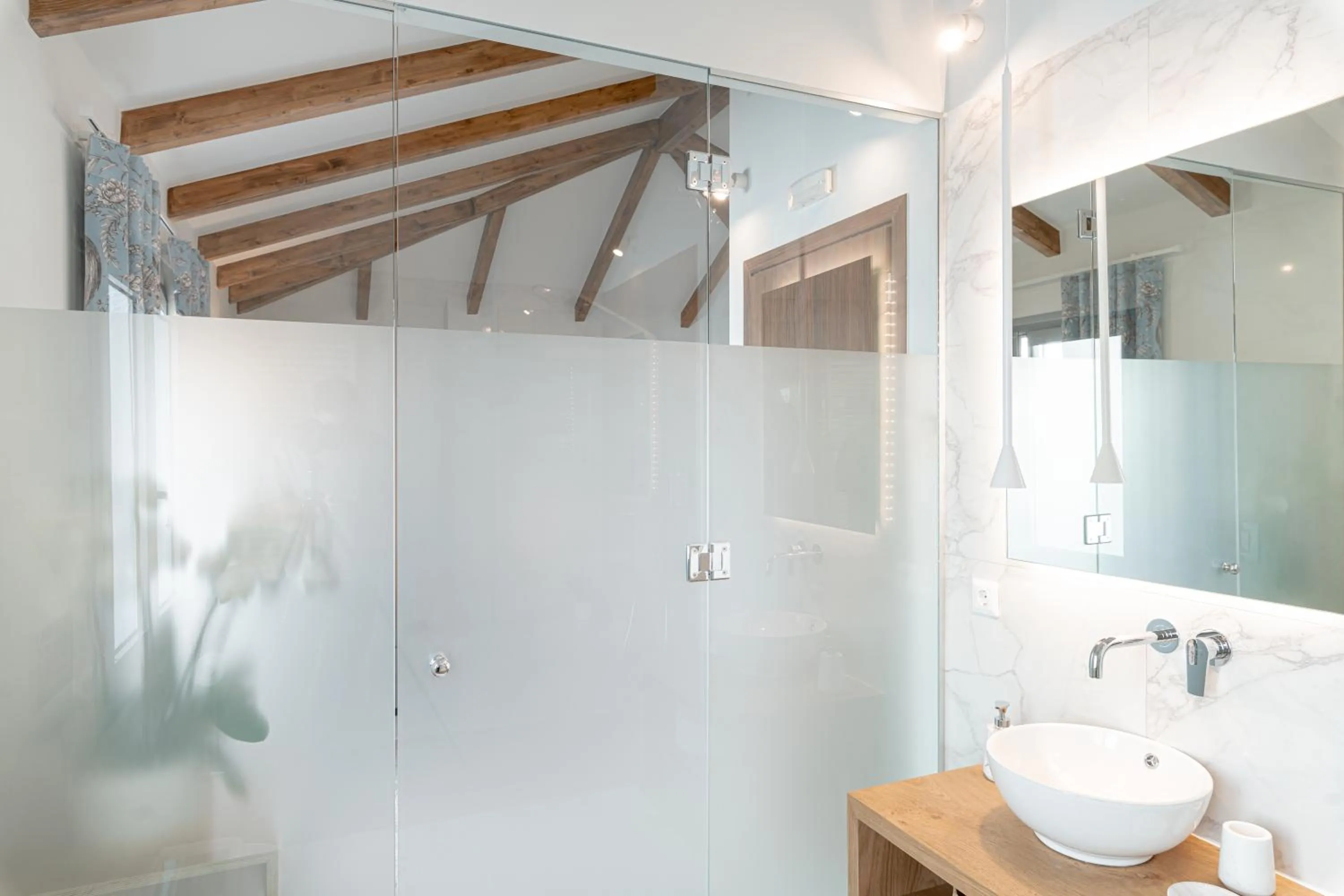 Bathroom in Ciel Suites Athens