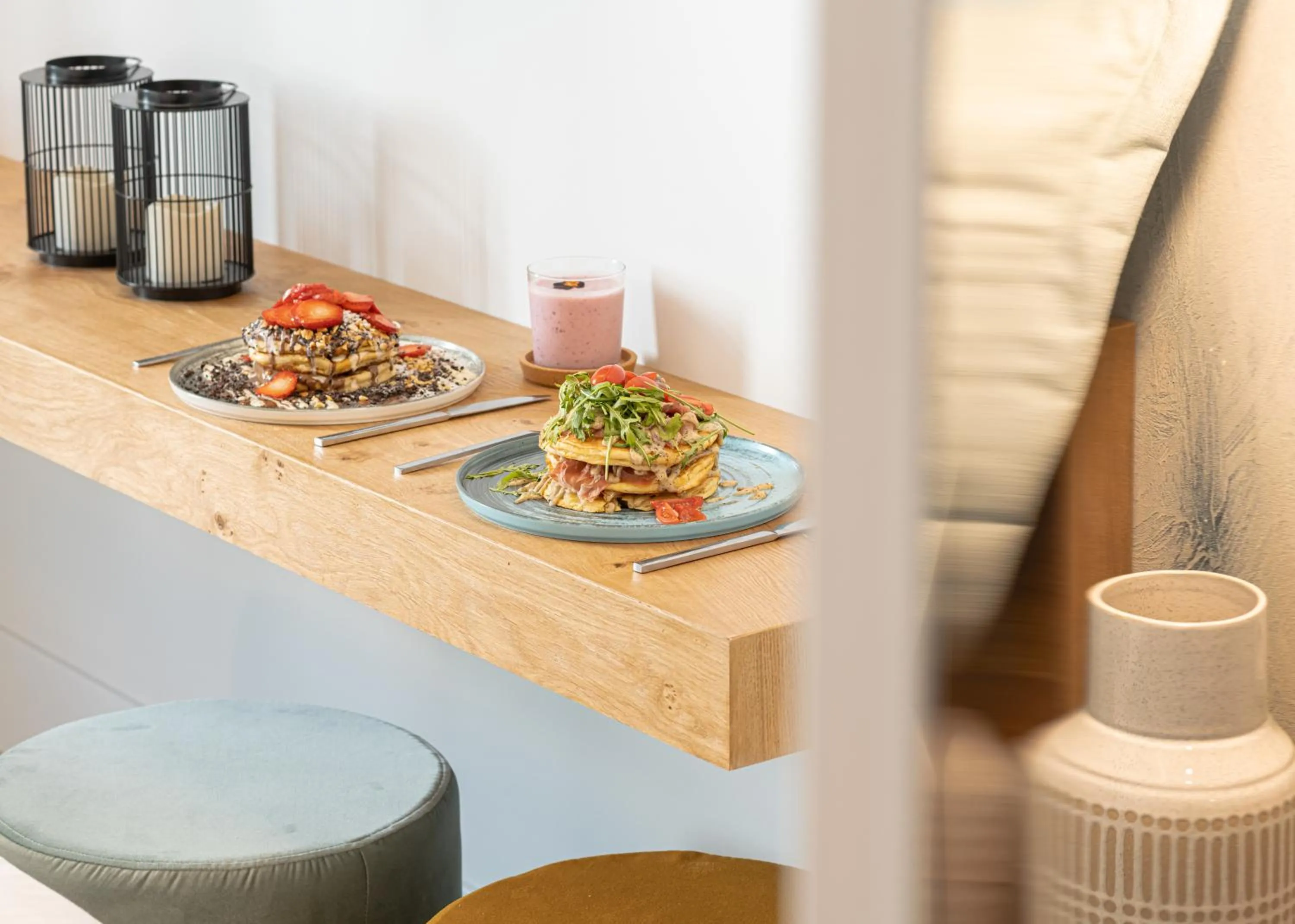 Food in Ciel Suites Athens