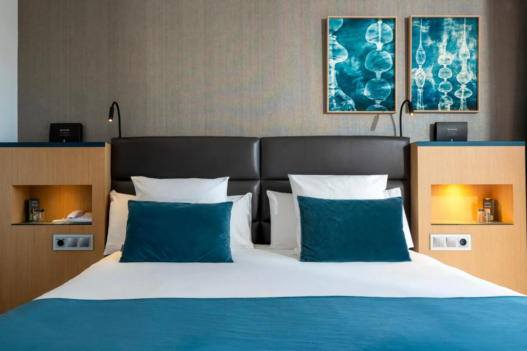 Bed in Ocean Drive Ibiza