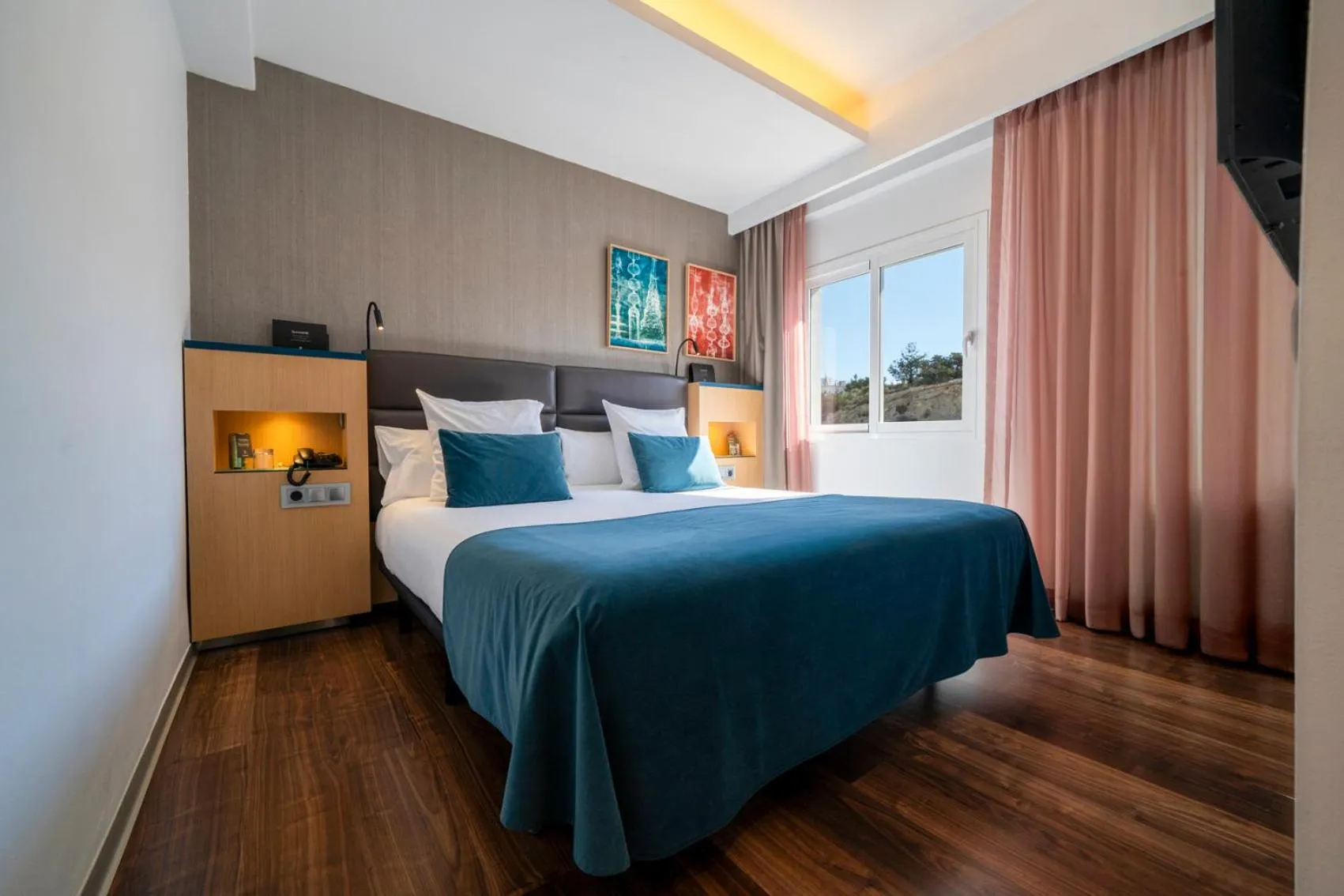 Bed in Ocean Drive Ibiza