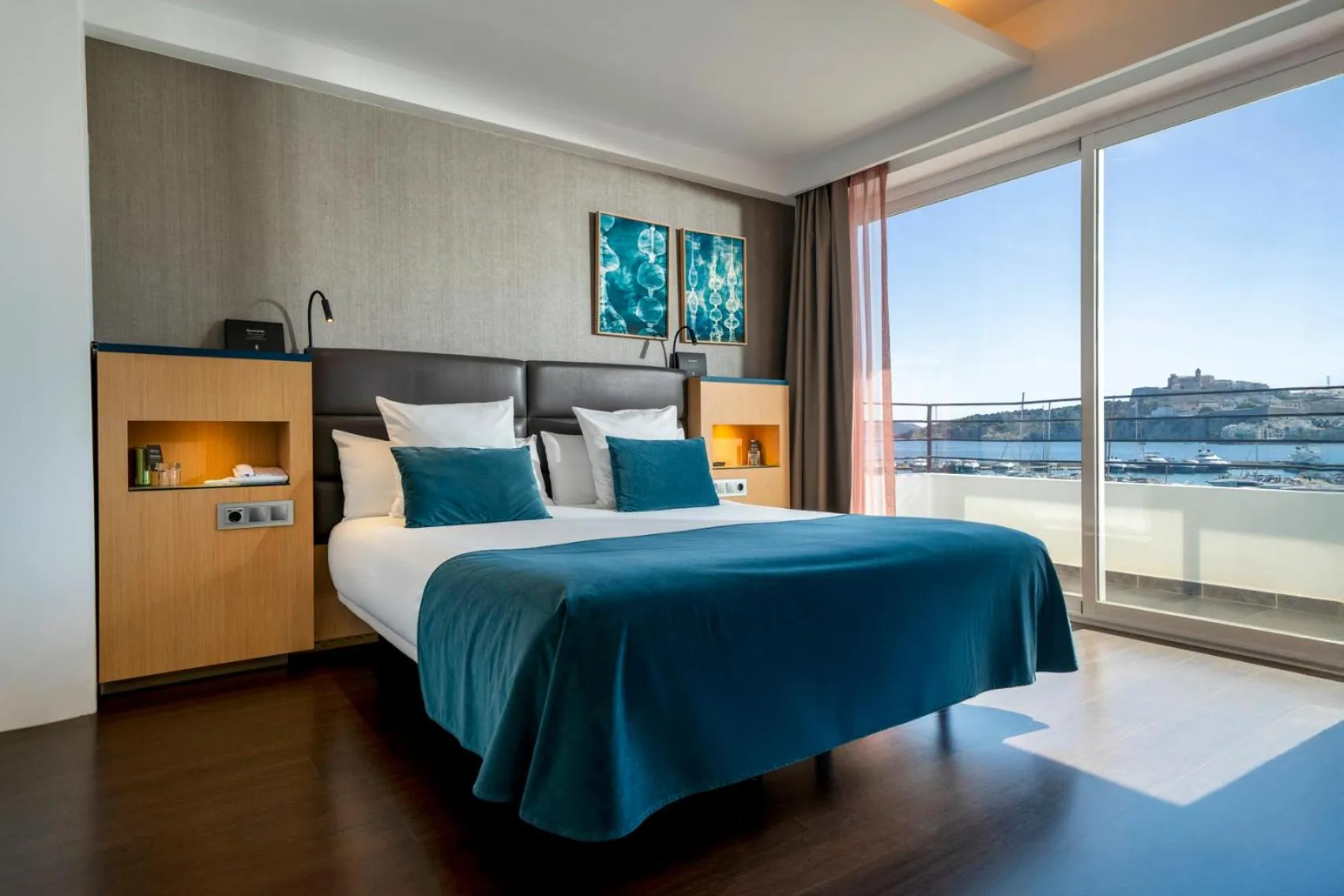 Bed in Ocean Drive Ibiza