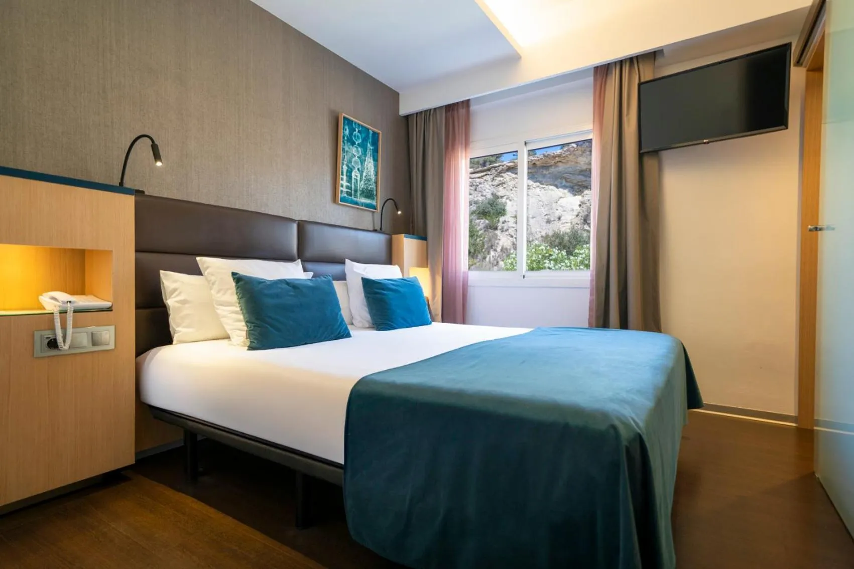 Bed in Ocean Drive Ibiza