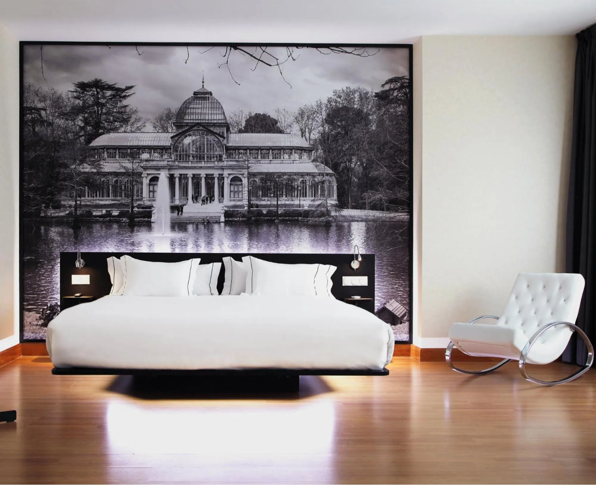 Photo of the whole room, Bed in B&B HOTEL Madrid Aeropuerto T4