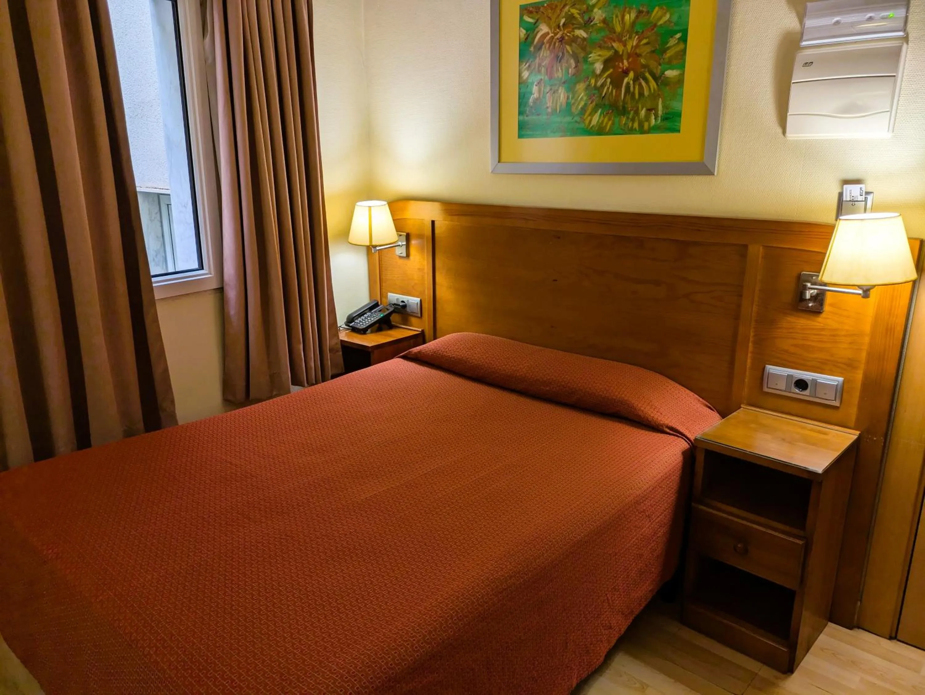 Bed in Hotel Los Habaneros