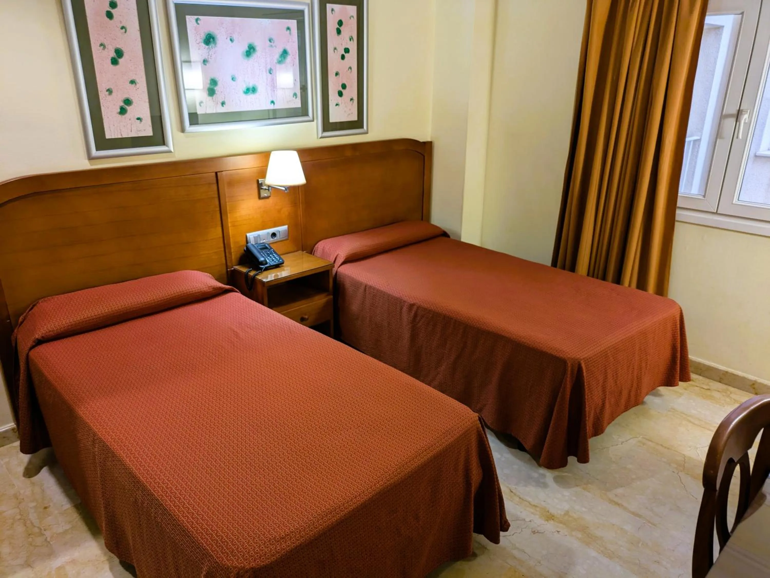 Bed in Hotel Los Habaneros