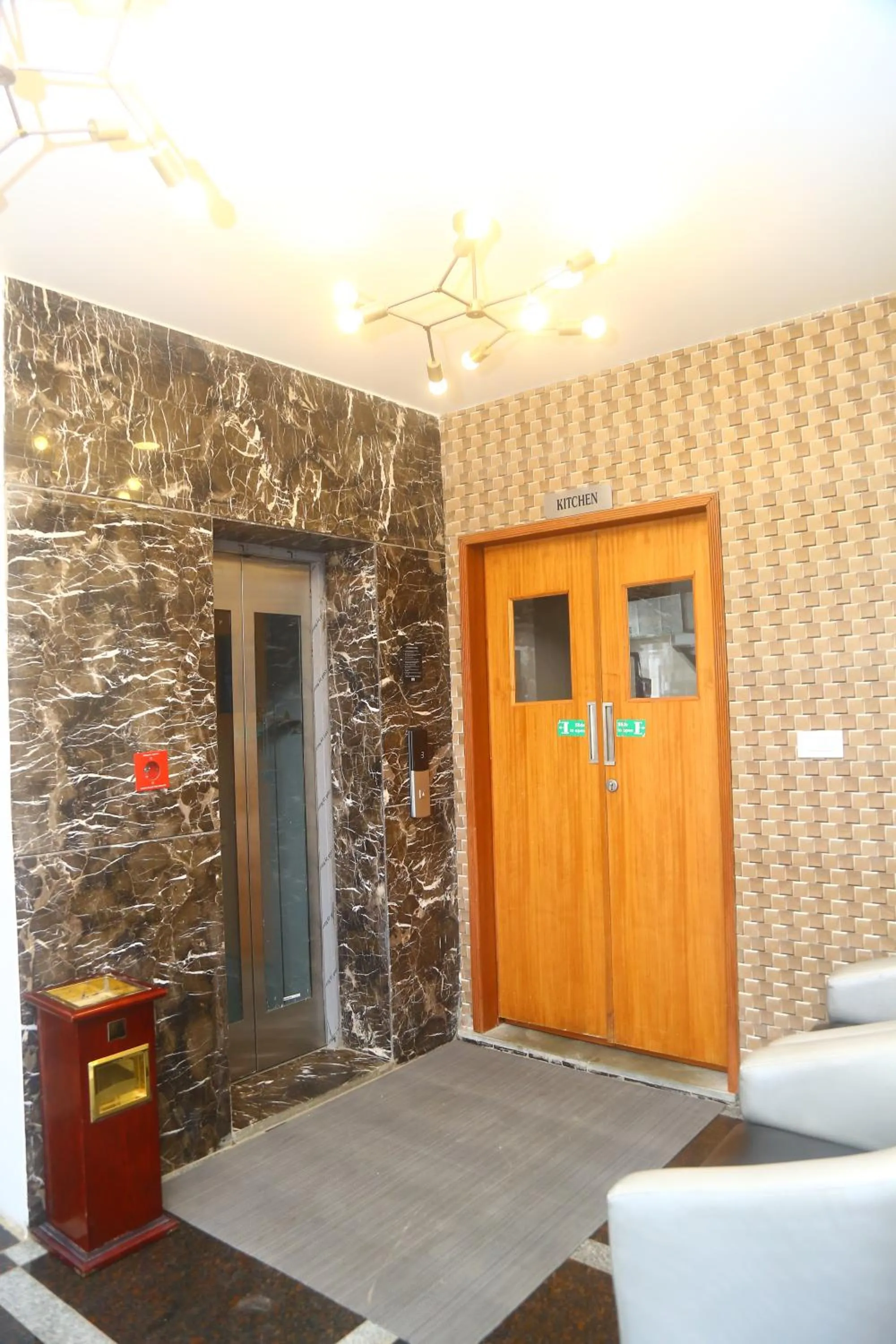 elevator in Hotel The Prime