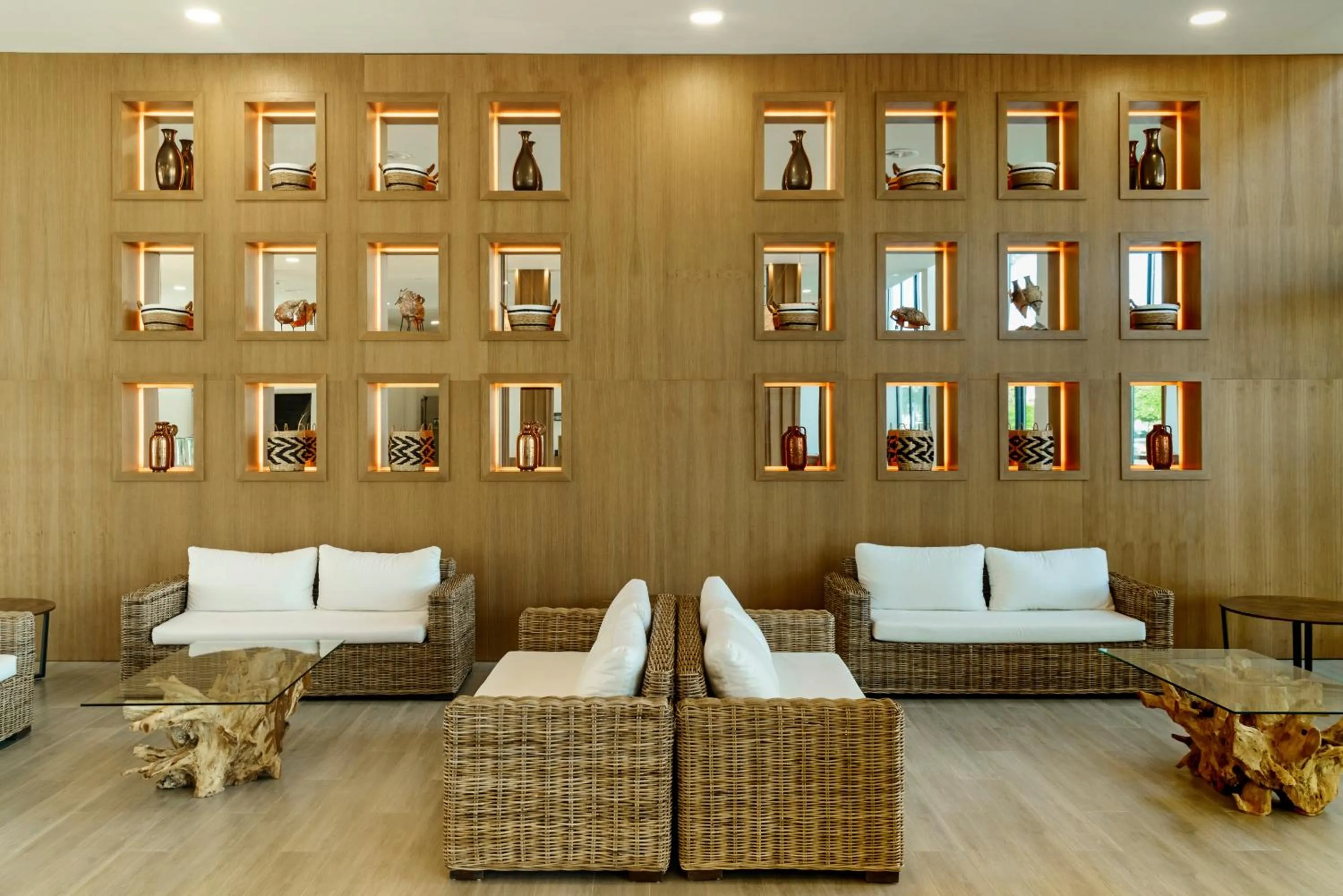 Decorative detail in Cabogata Beach Hotel