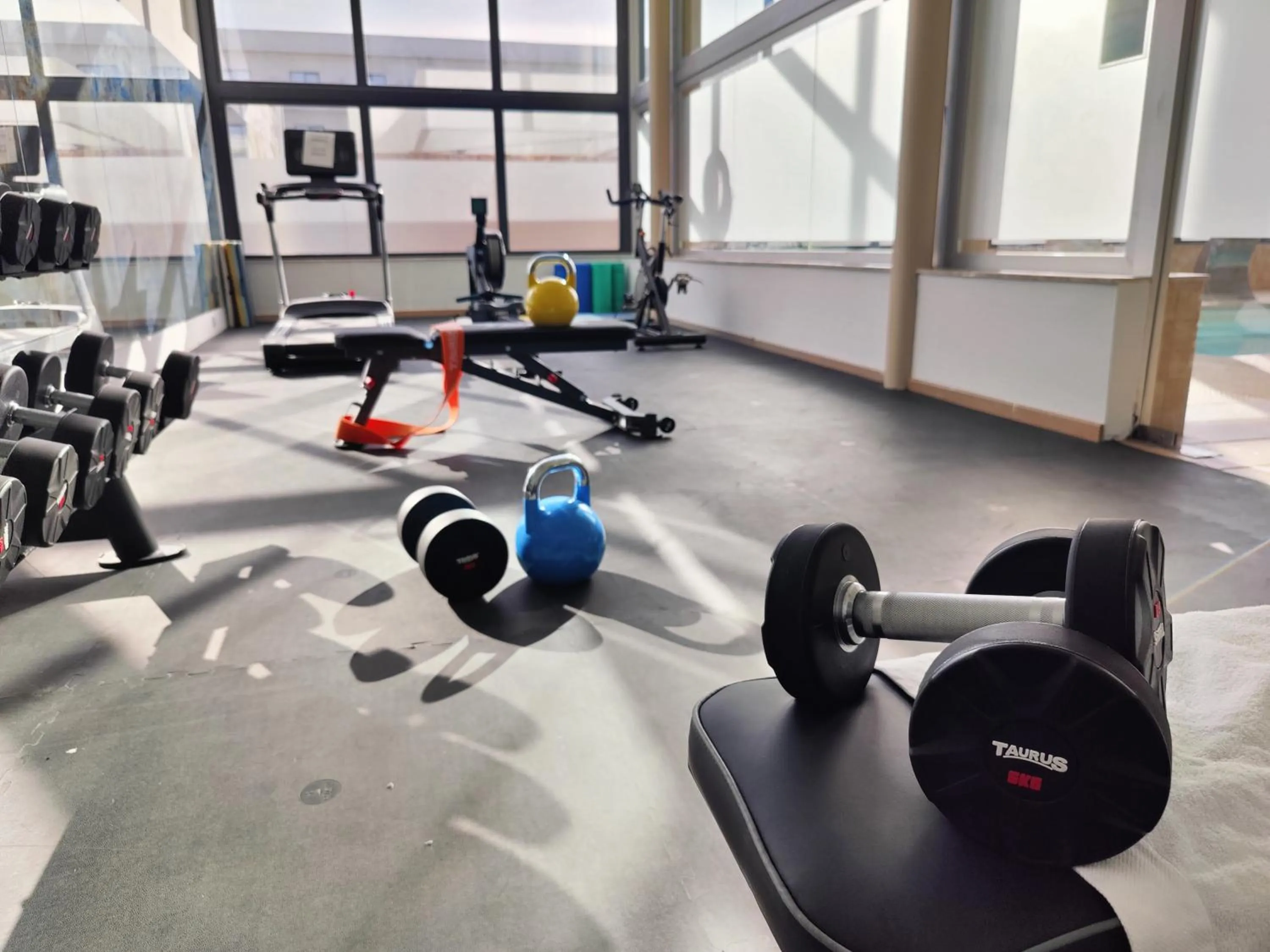 Fitness centre/facilities in Cabogata Beach Hotel