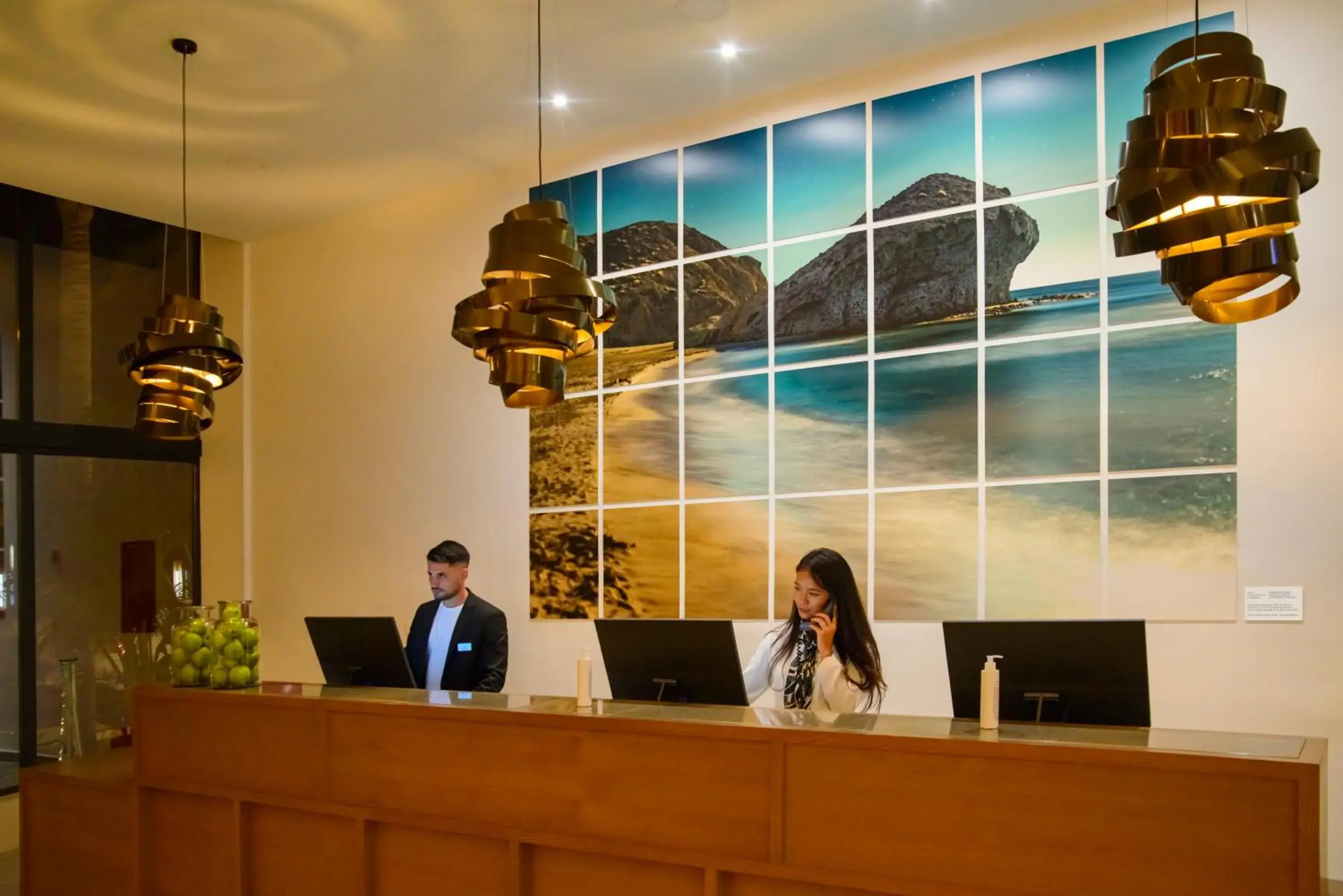 Lobby or reception in Cabogata Beach Hotel Lobby or reception in Cabogata Beach Hotel