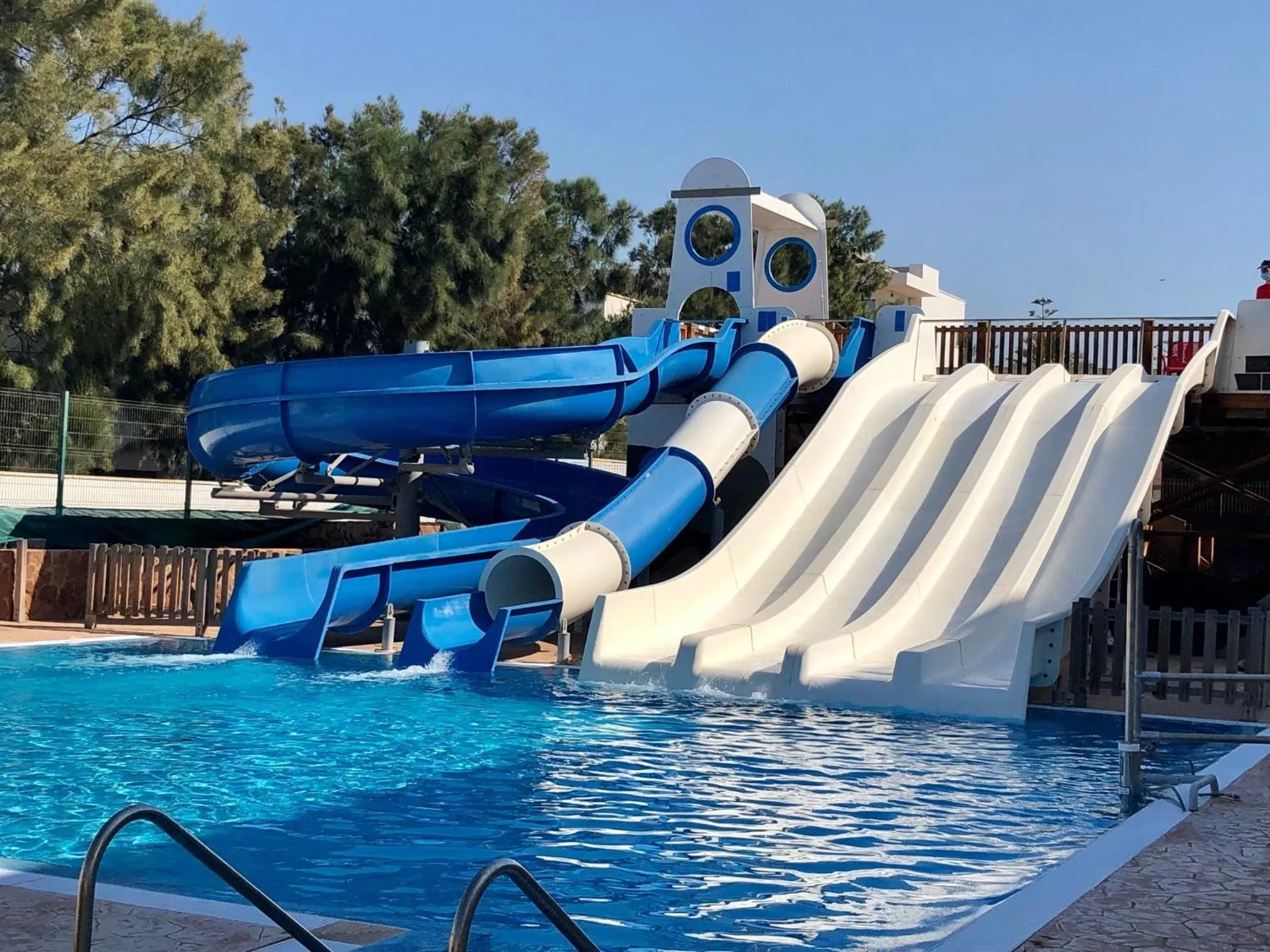 Aqua park in Hotel Cabogata Jardín