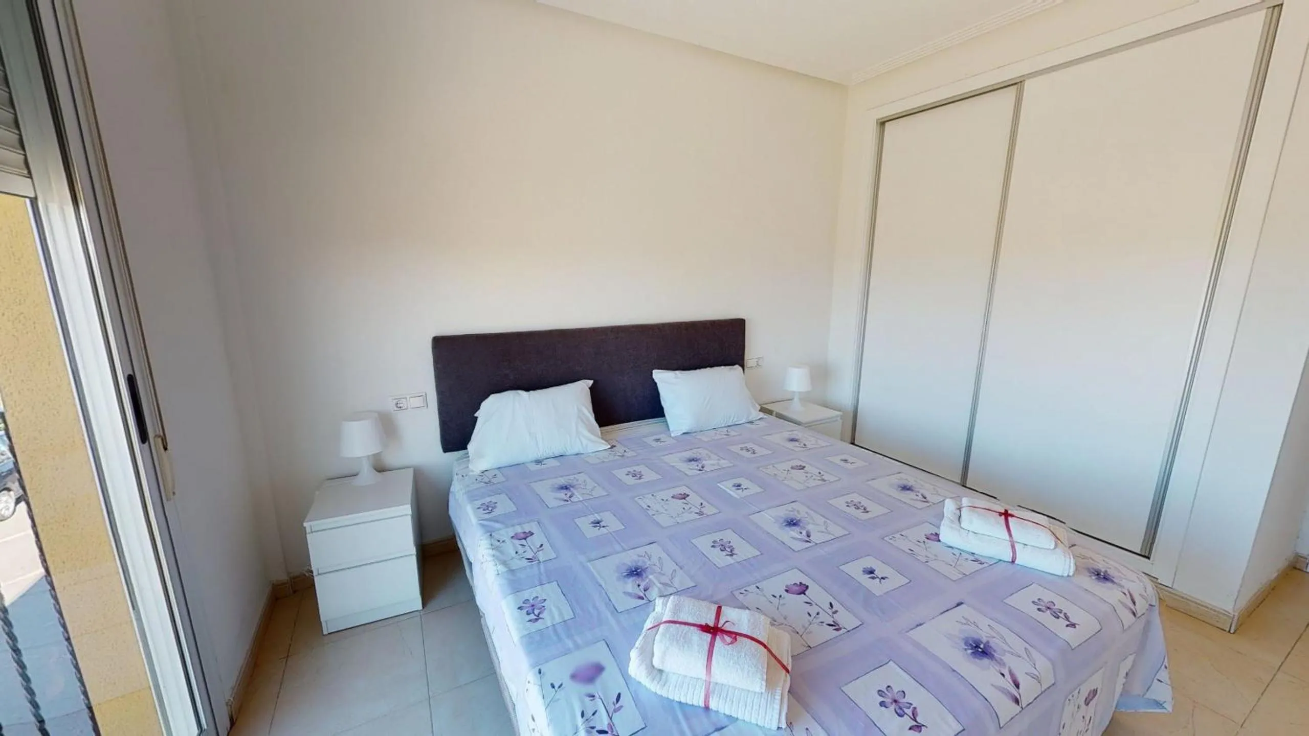 Bed in Casa Rosalia - A Murcia Holiday Rentals Property