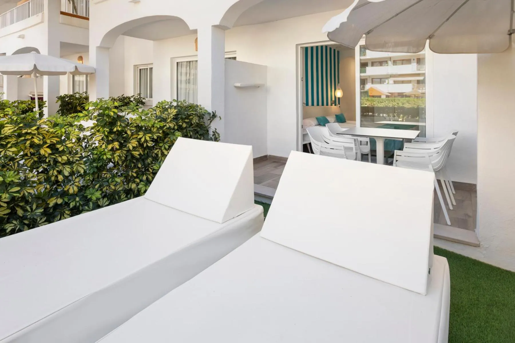 Balcony/Terrace in Alcudia Garden Aparthotel