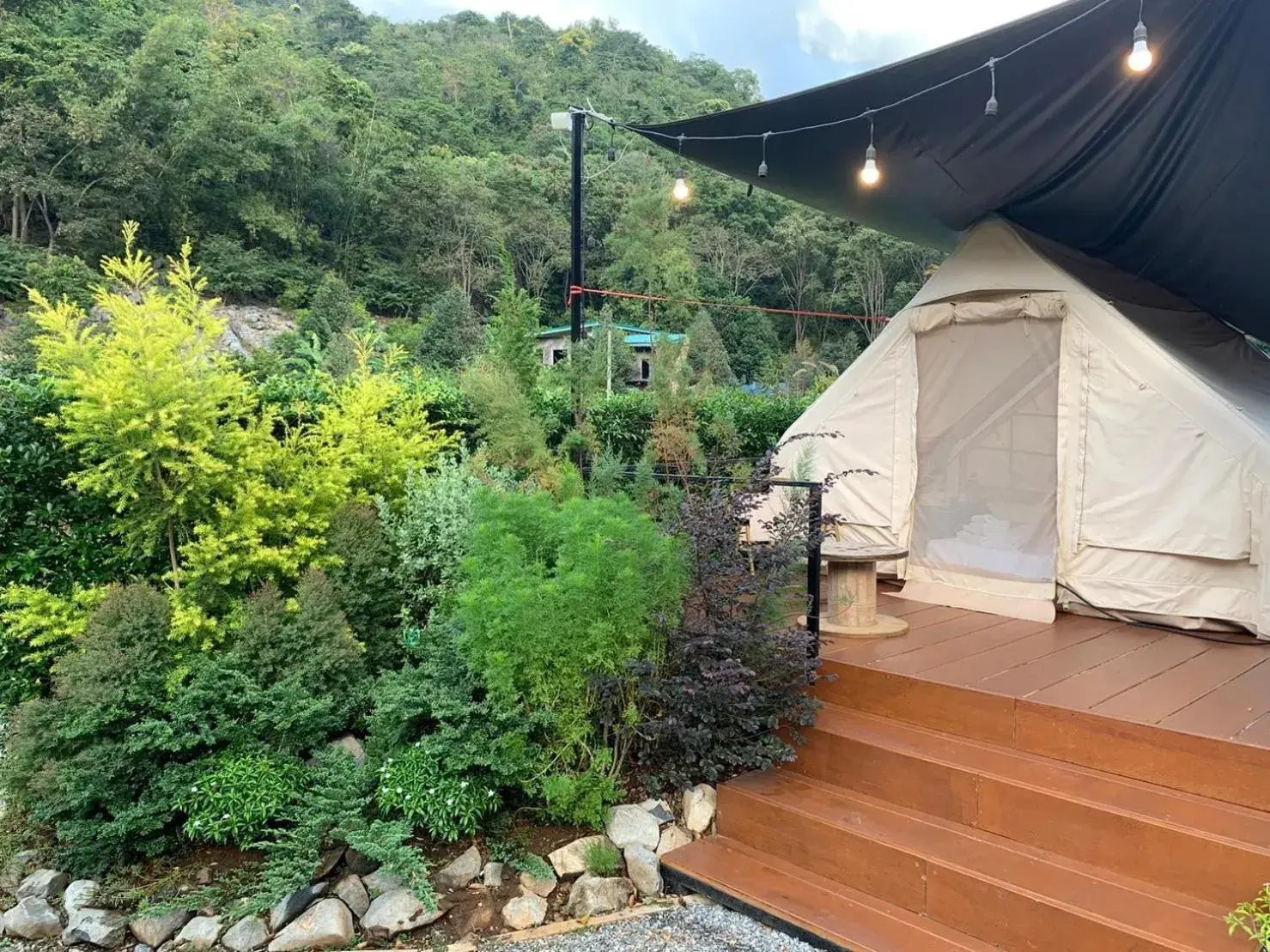 Garden view in The Signature Valley Khao-yai Campus Garden view in The Signature Valley Khao-yai Campus