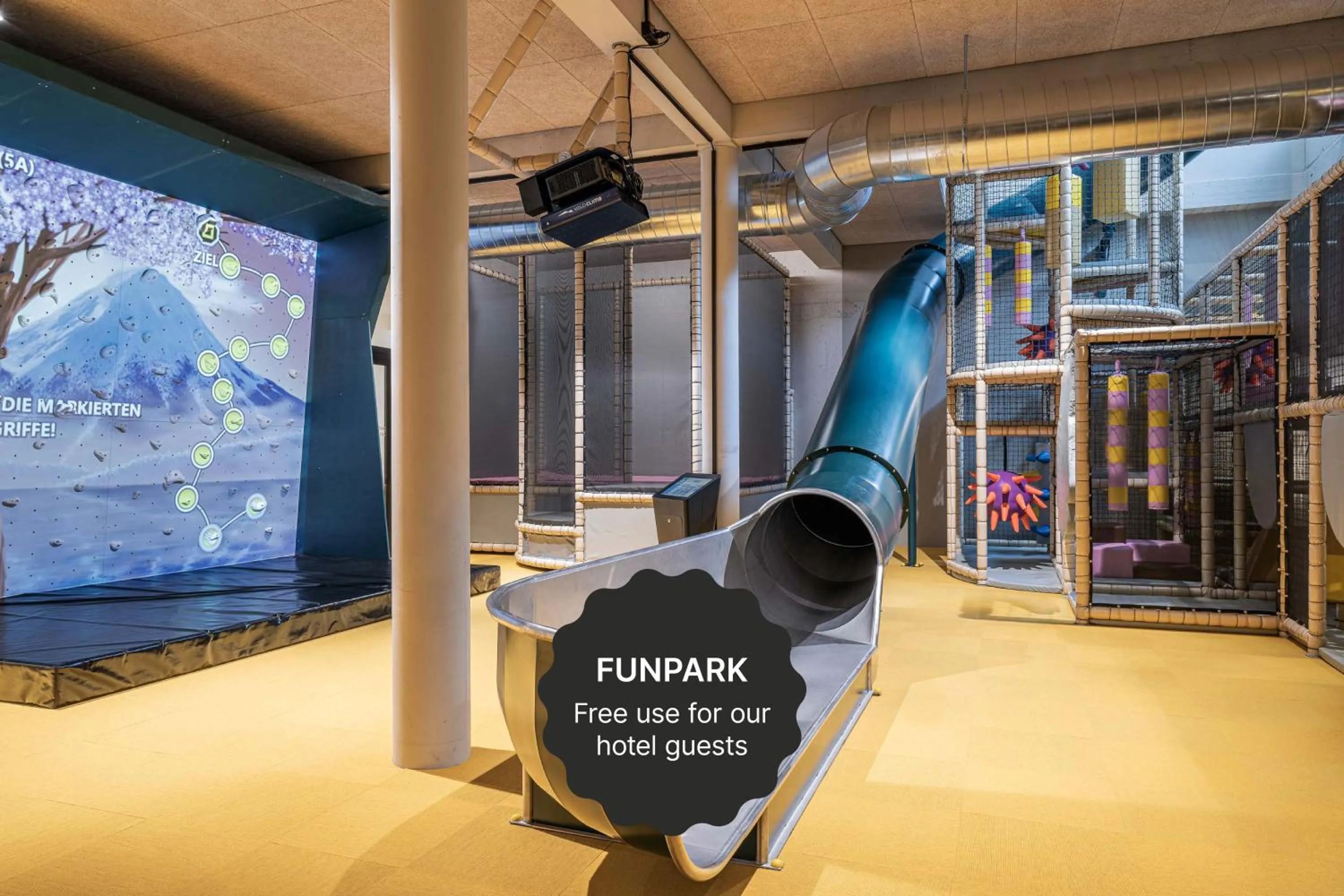 Children play ground in Stoos Lodge