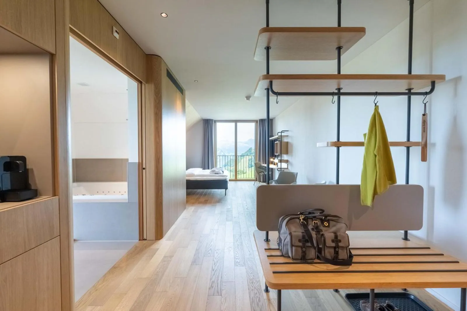 Photo of the whole room in Stoos Lodge