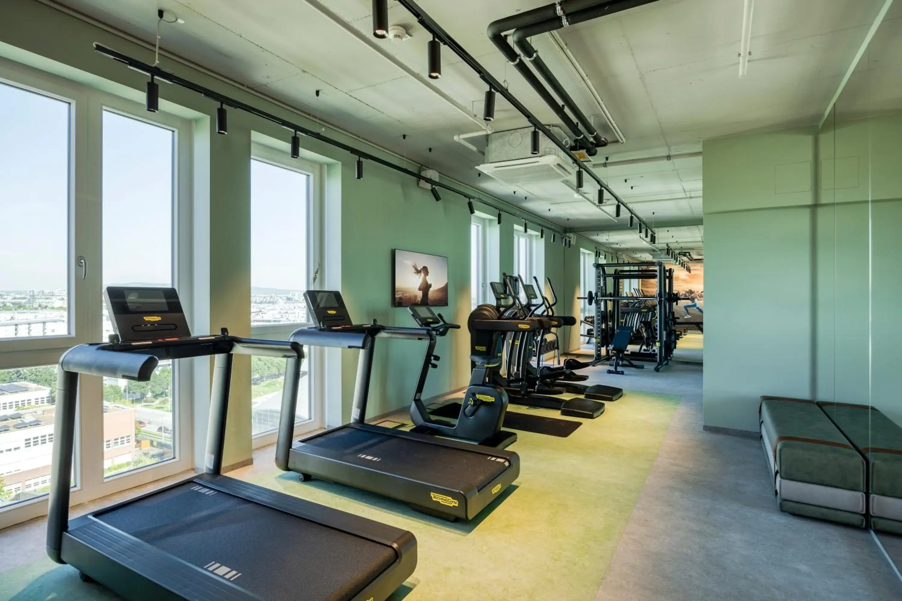 Fitness centre/facilities in Citadines Danube Vienna Fitness centre/facilities in Citadines Danube Vienna
