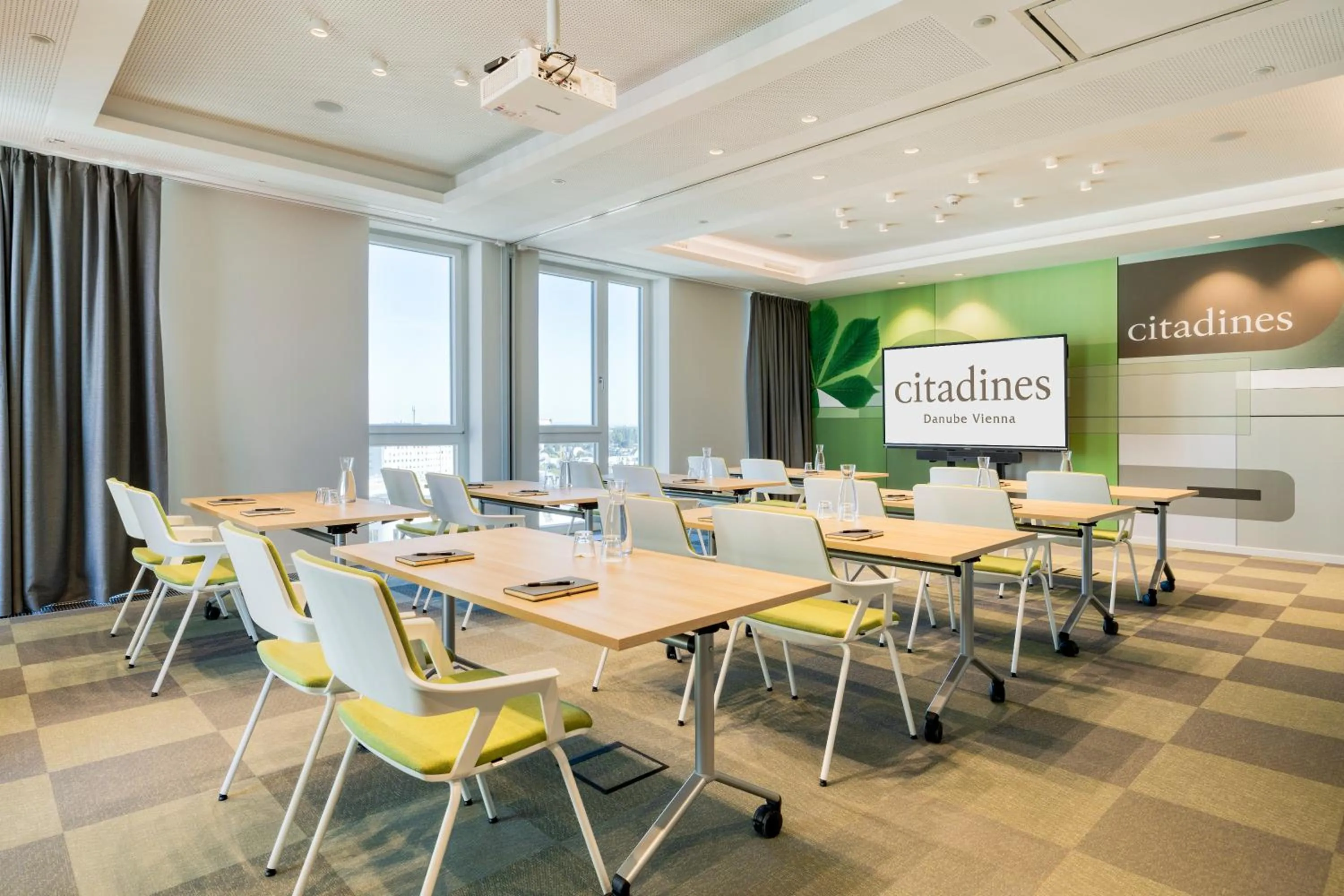 TV and multimedia in Citadines Danube Vienna