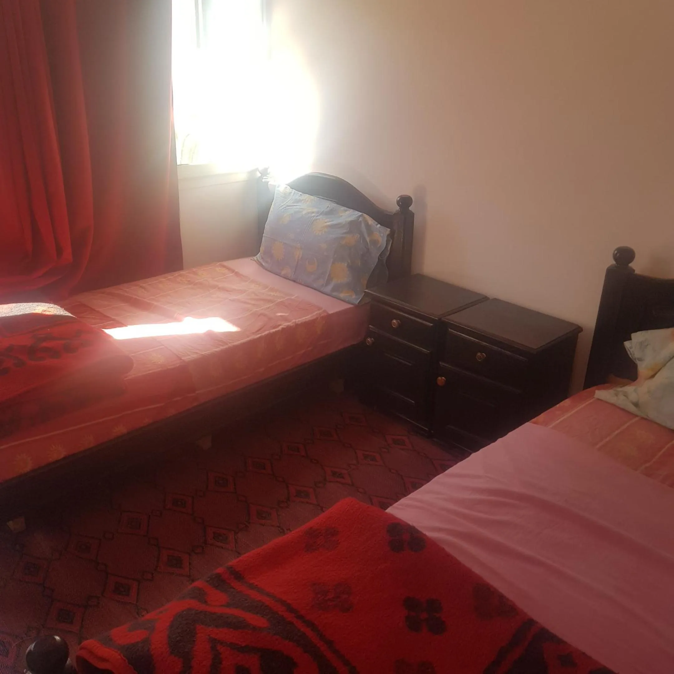 Bed in Hotel camping amtoudi
