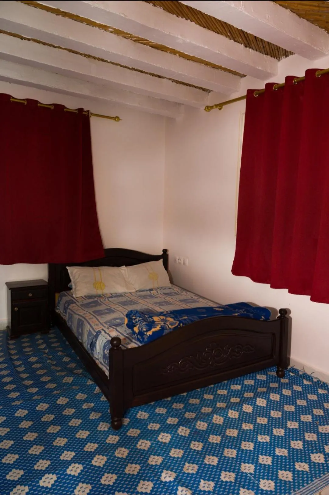 Bed in Hotel camping amtoudi