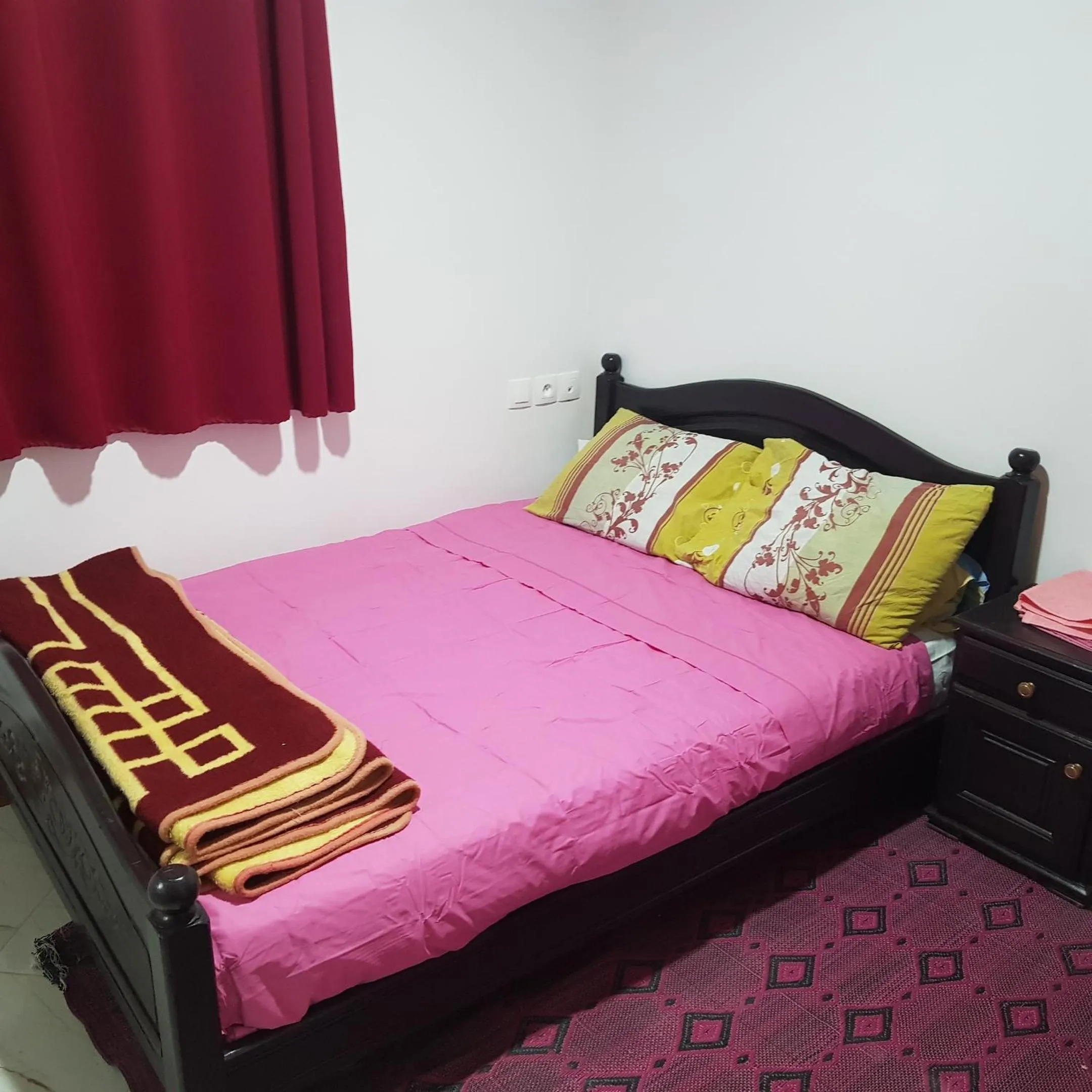 Bed in Hotel camping amtoudi