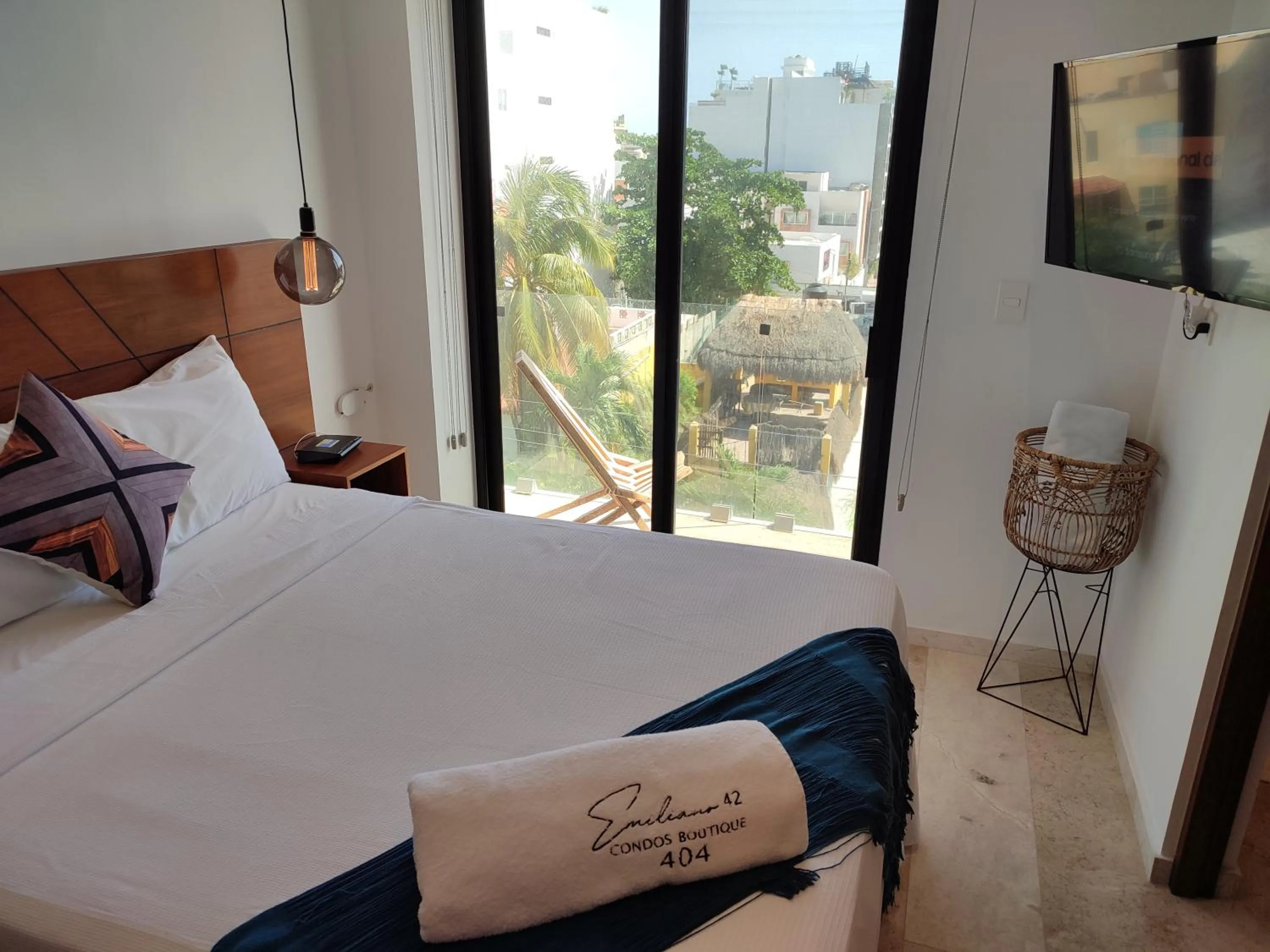 Bed in Emiliano 42 Condos Boutique