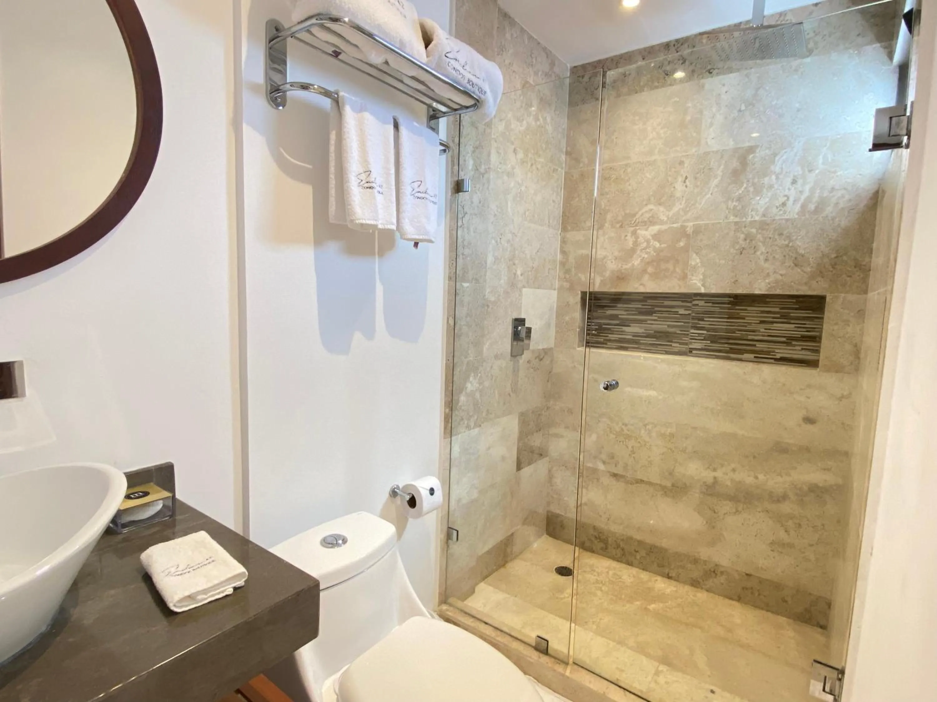 Shower in Emiliano 42 Condos Boutique