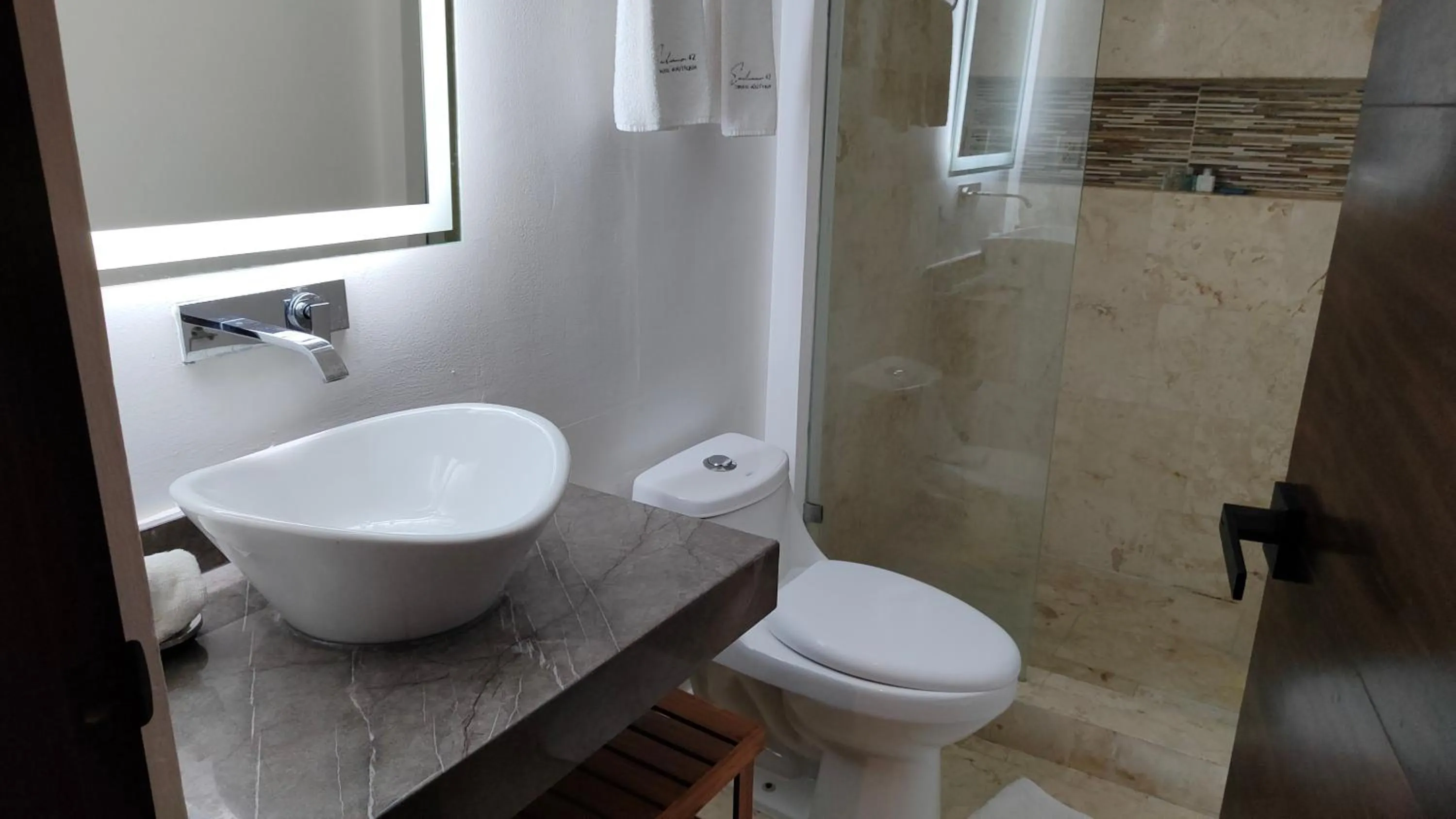 Shower in Emiliano 42 Condos Boutique