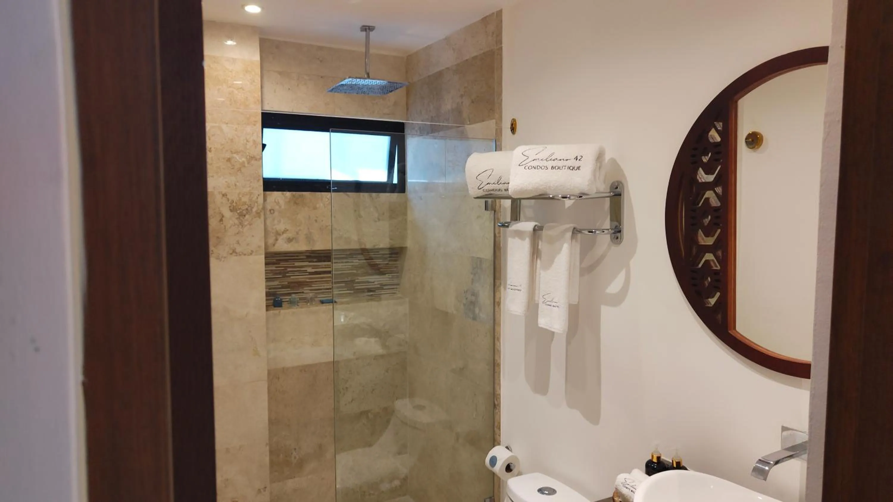 Shower in Emiliano 42 Condos Boutique