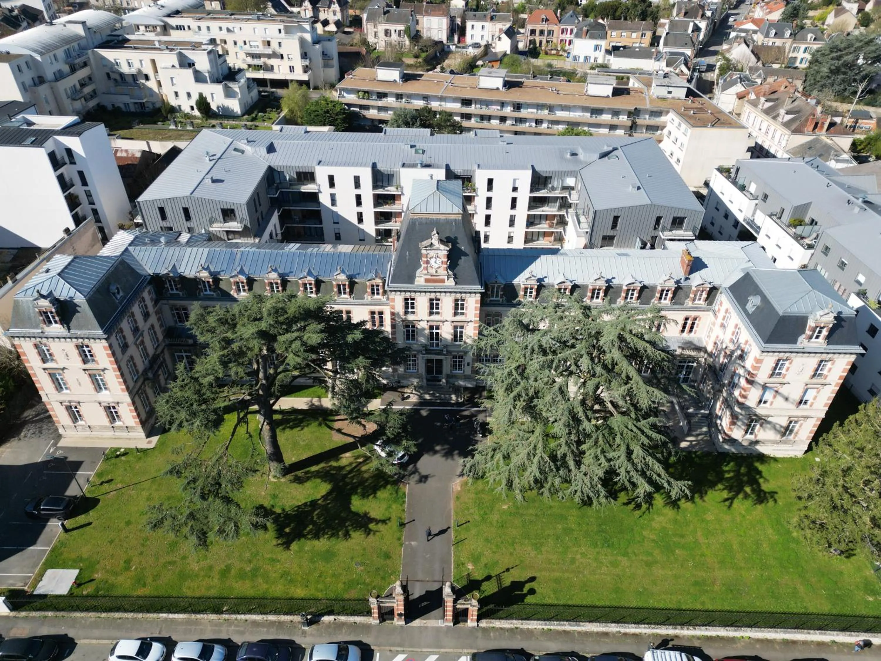 Bird's eye view in Résidence Services Séniors MONTANA CHARTRES