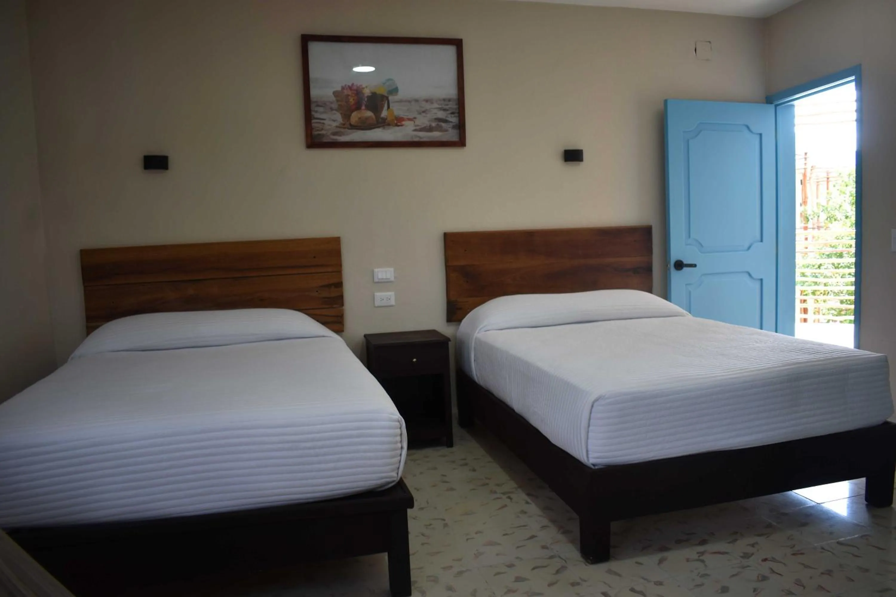 Bed in LUNA AZUL BY UVAS