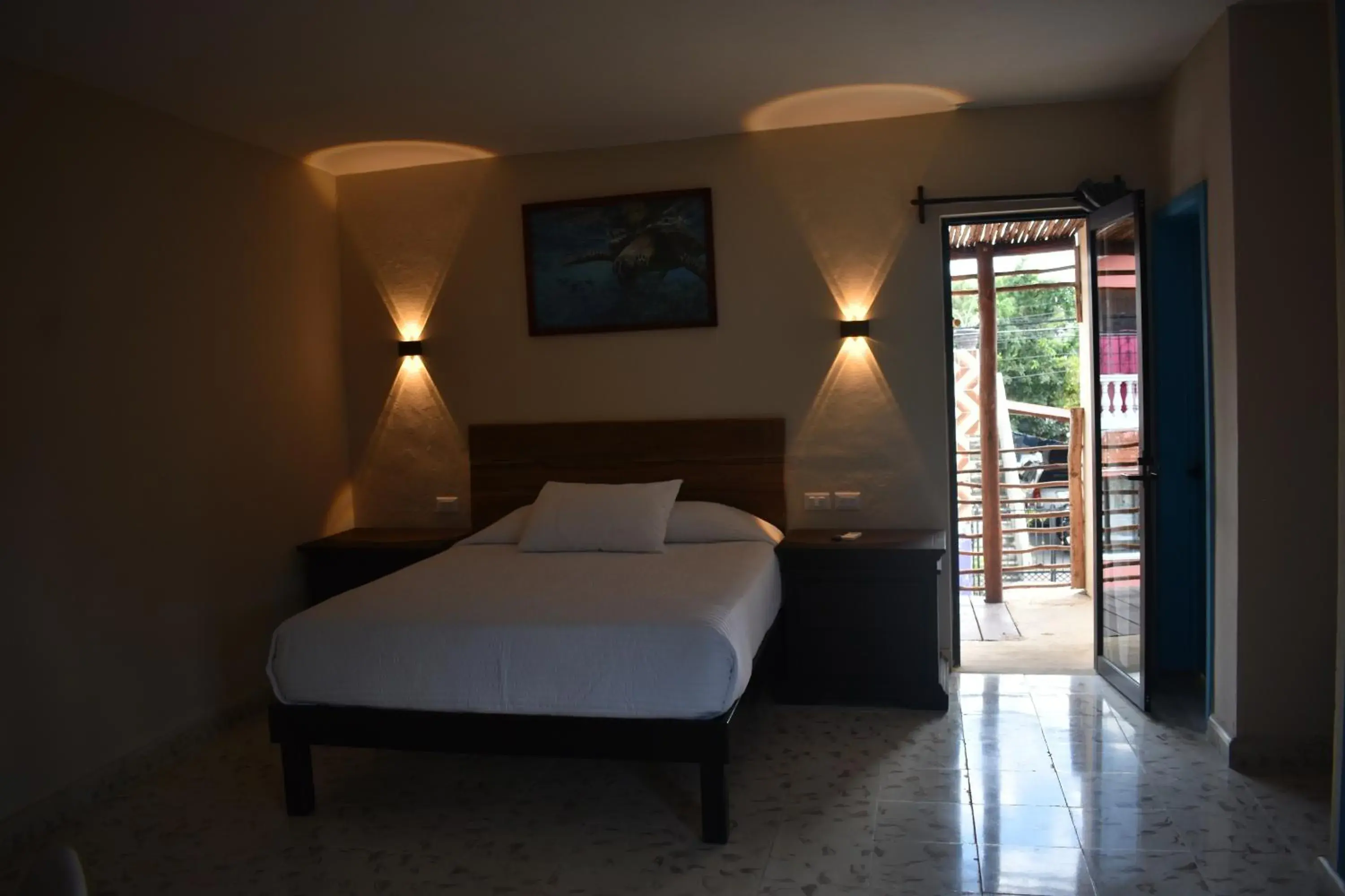 Double or Twin Room with Balcony in LUNA AZUL BY UVAS Double or Twin Room with Balcony in LUNA AZUL BY UVAS