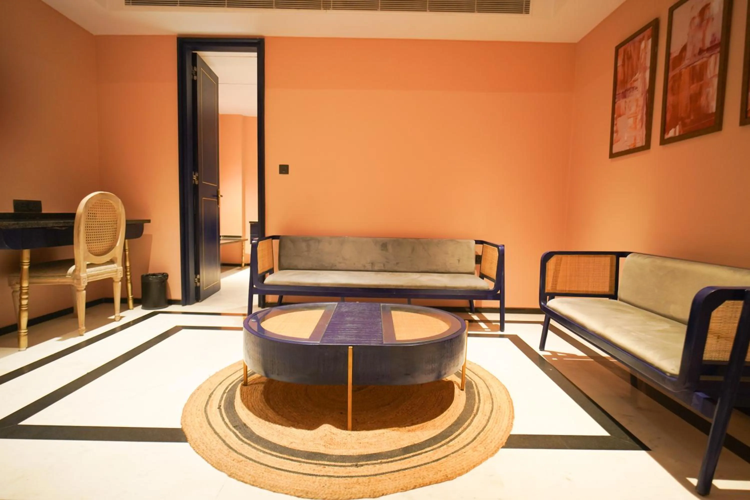 Seating area in Bur'Dera - a Boutique Luxury Hotel