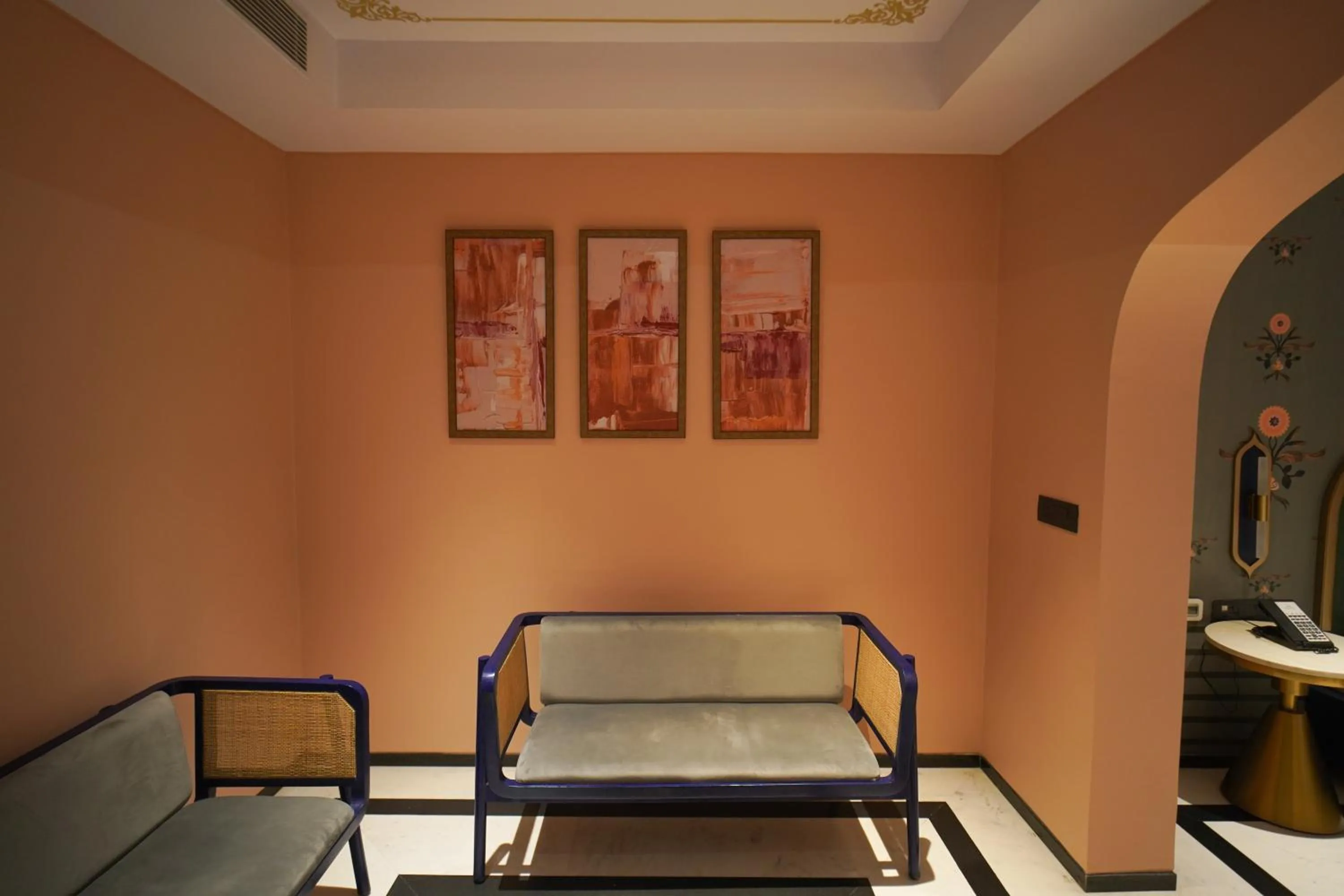 Seating area in Bur'Dera - a Boutique Luxury Hotel