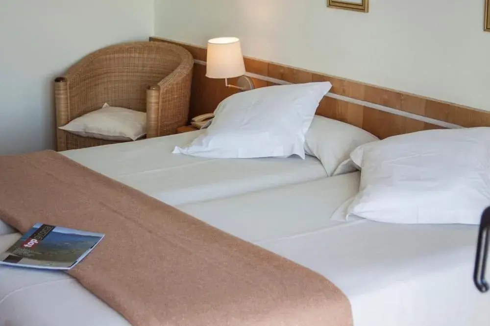 Bed in Hotel Ancora Bed in Hotel Ancora