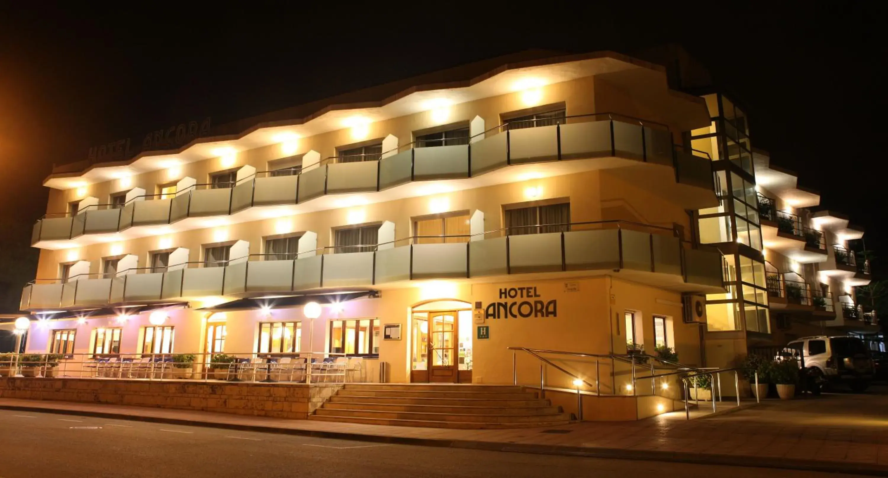 Property building in Hotel Ancora Property building in Hotel Ancora
