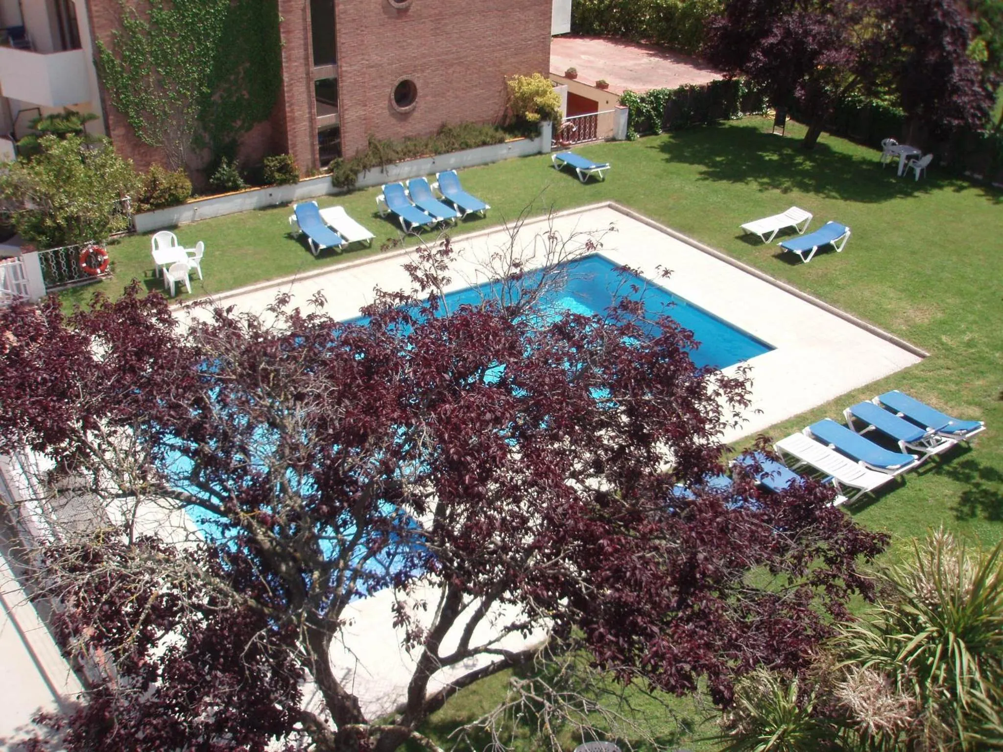Pool view in Hotel Ancora