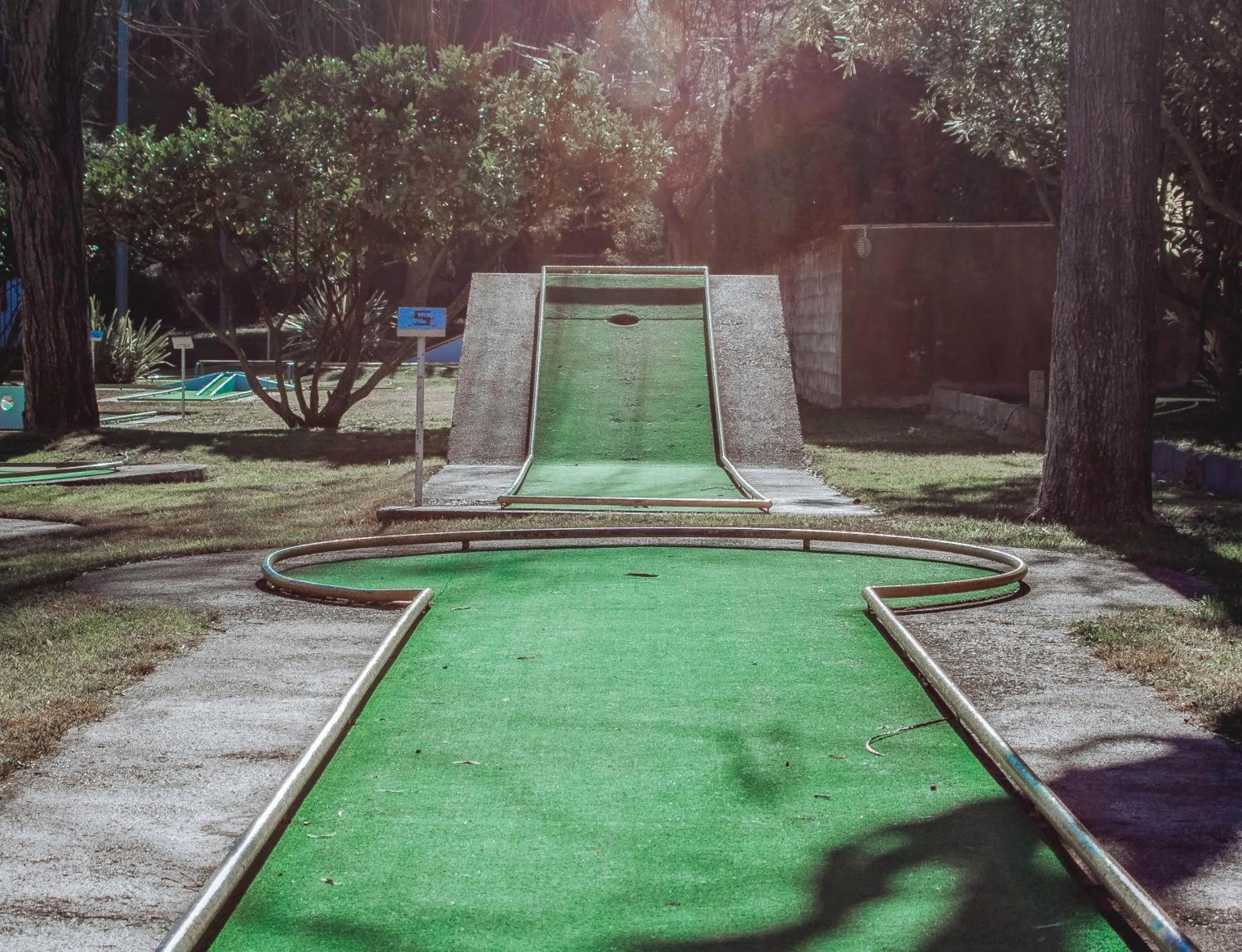 Minigolf in Hotel Ancora