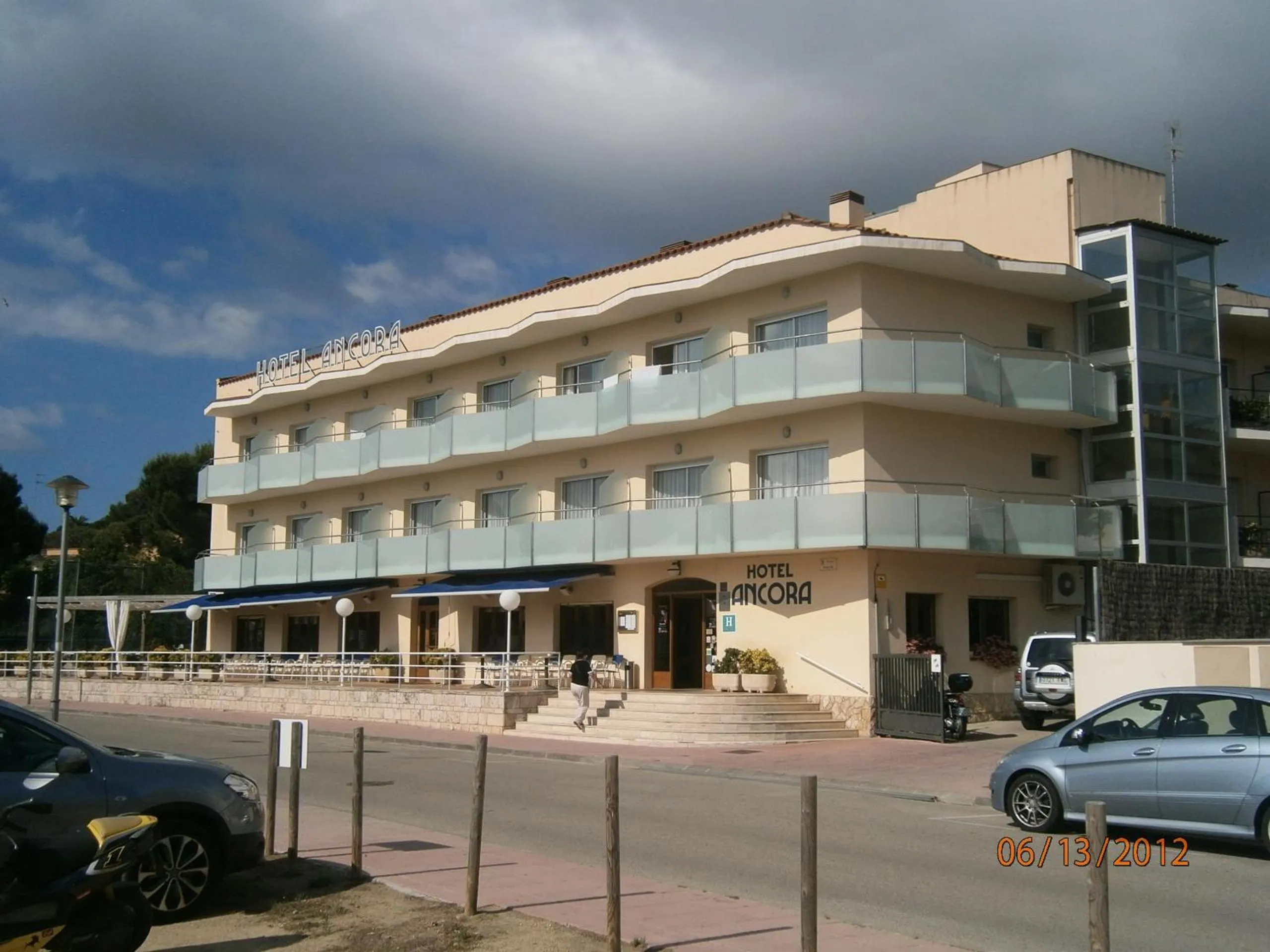 Property building in Hotel Ancora