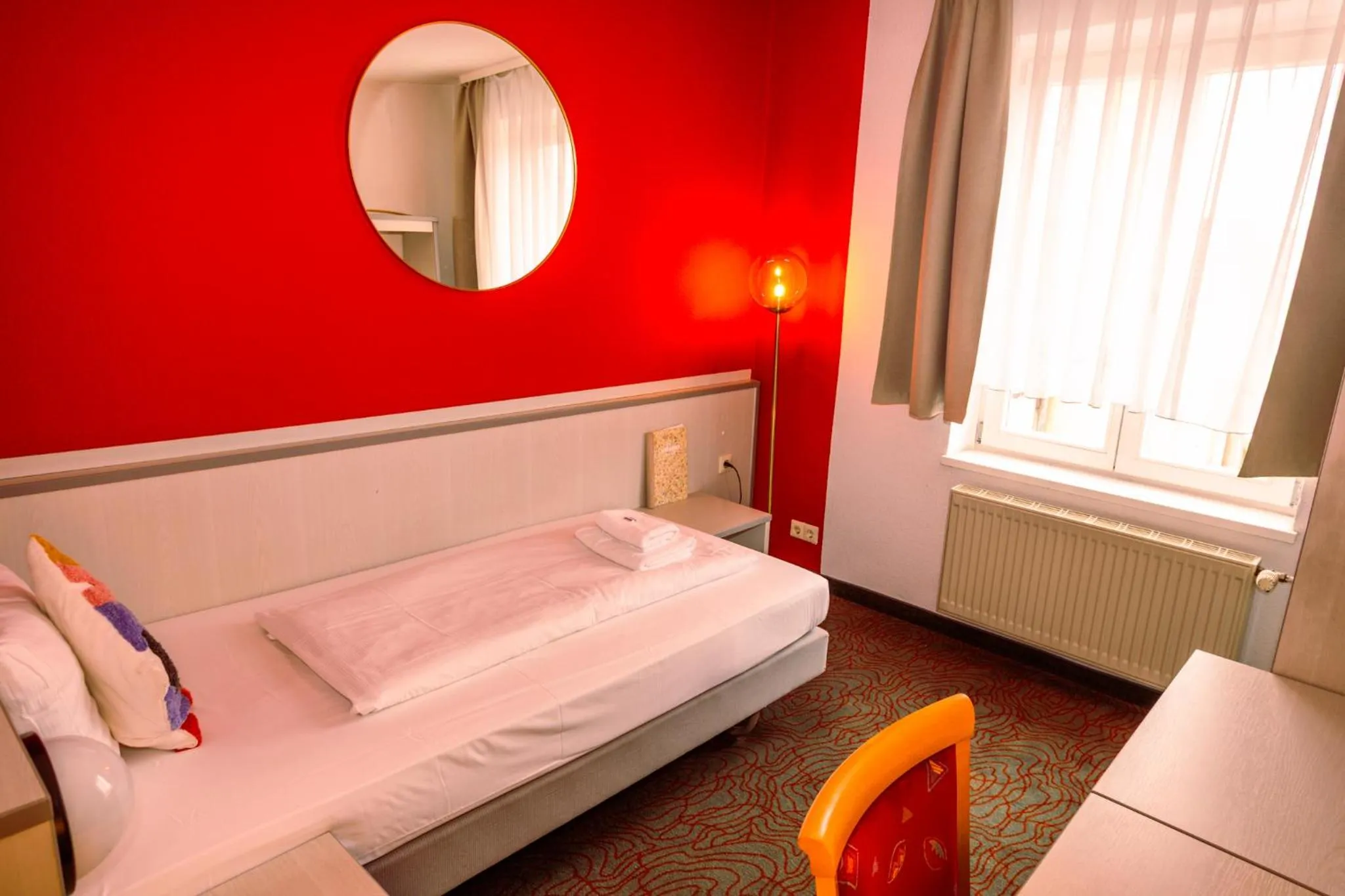 Bed in Hessenland Hotel Kassel Innenstadt by Stay Awesome