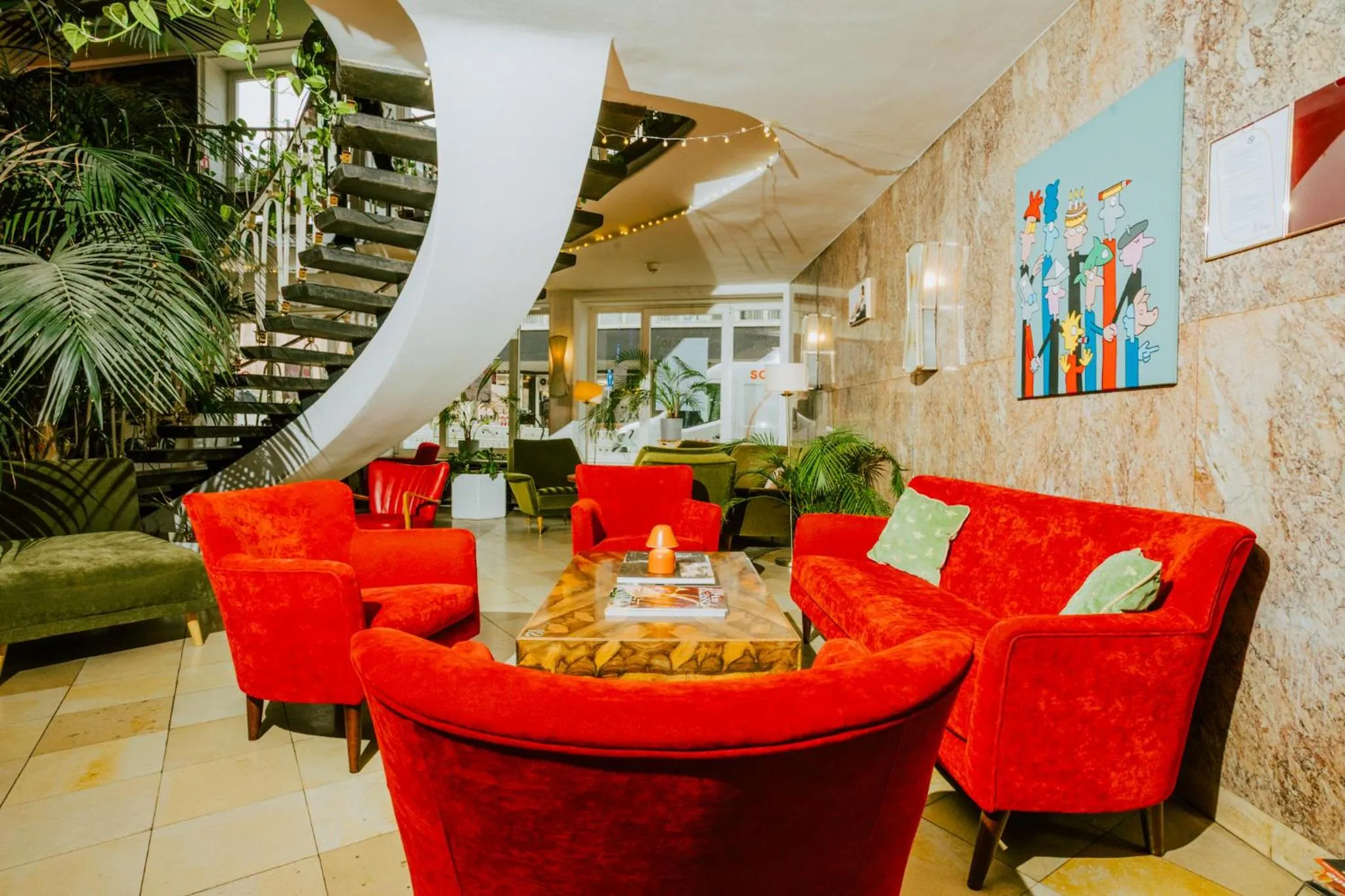 Seating area in Hessenland Hotel Kassel Innenstadt by Stay Awesome