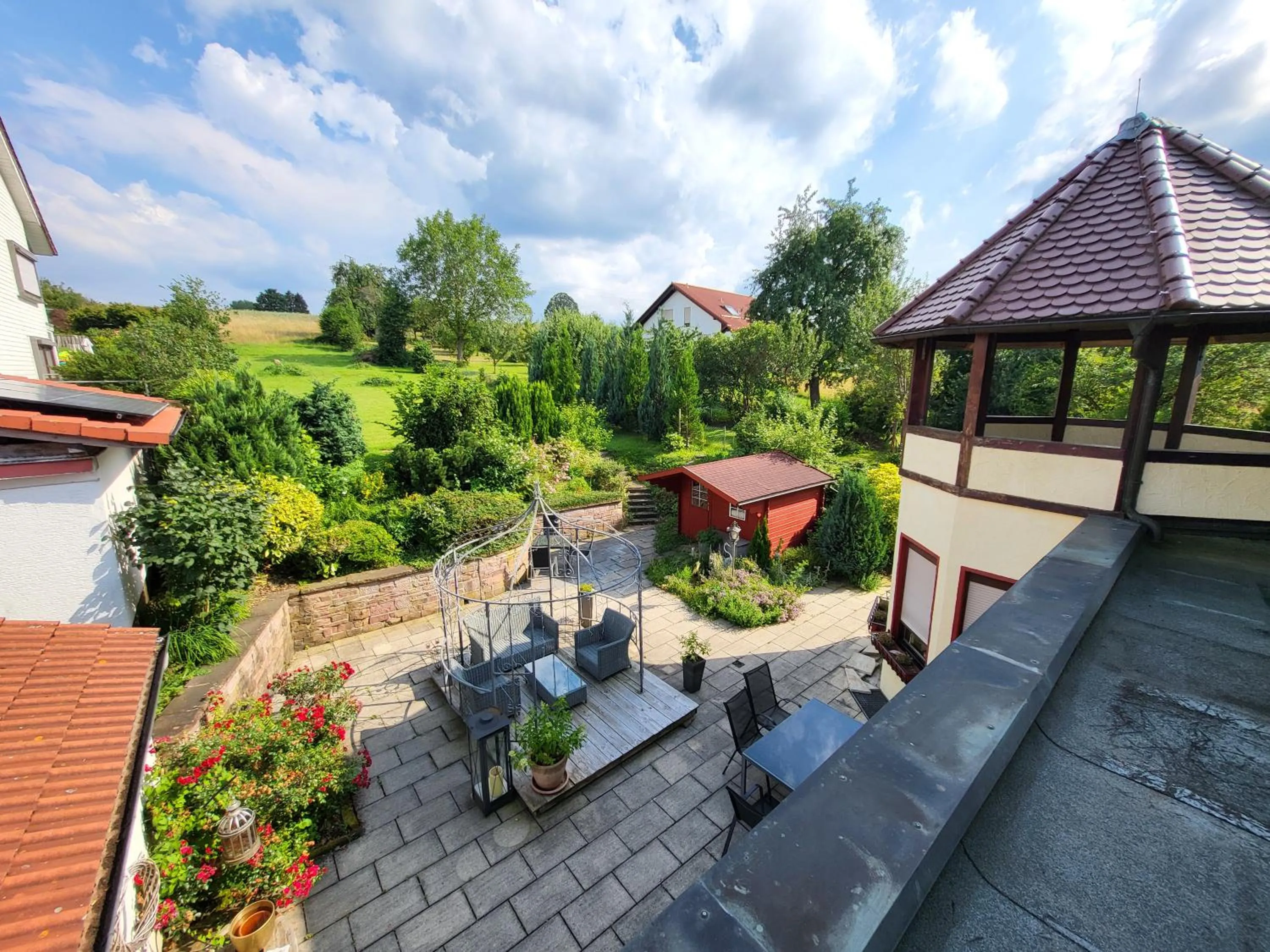 Balcony/Terrace in Hotel Schönblick