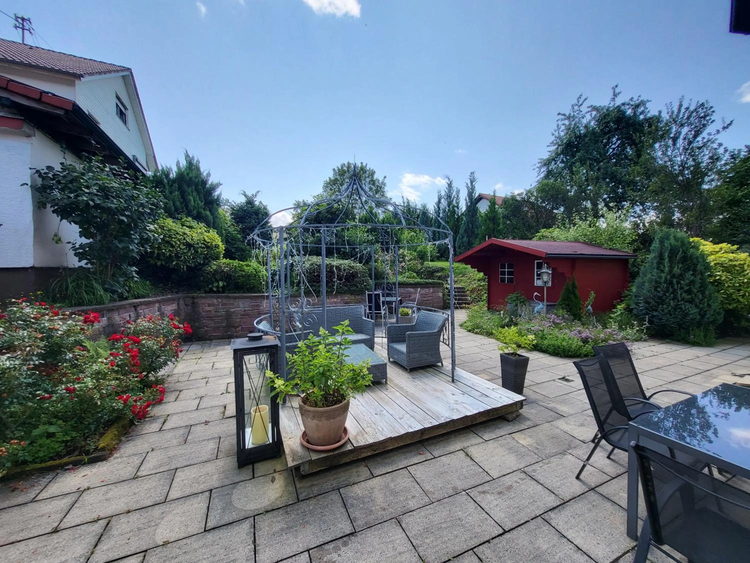 Garden in Hotel Schönblick
