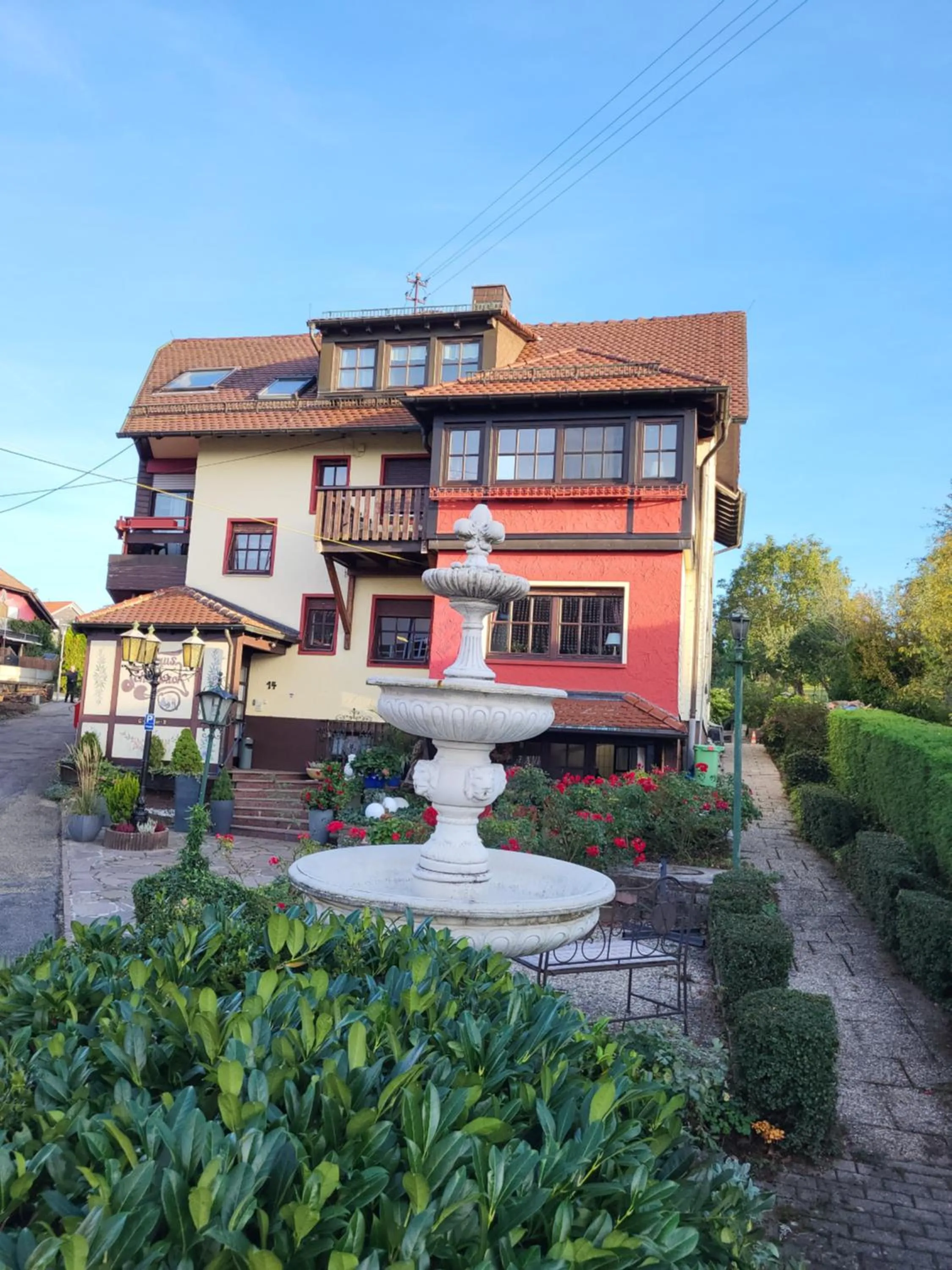 Garden in Hotel Schönblick