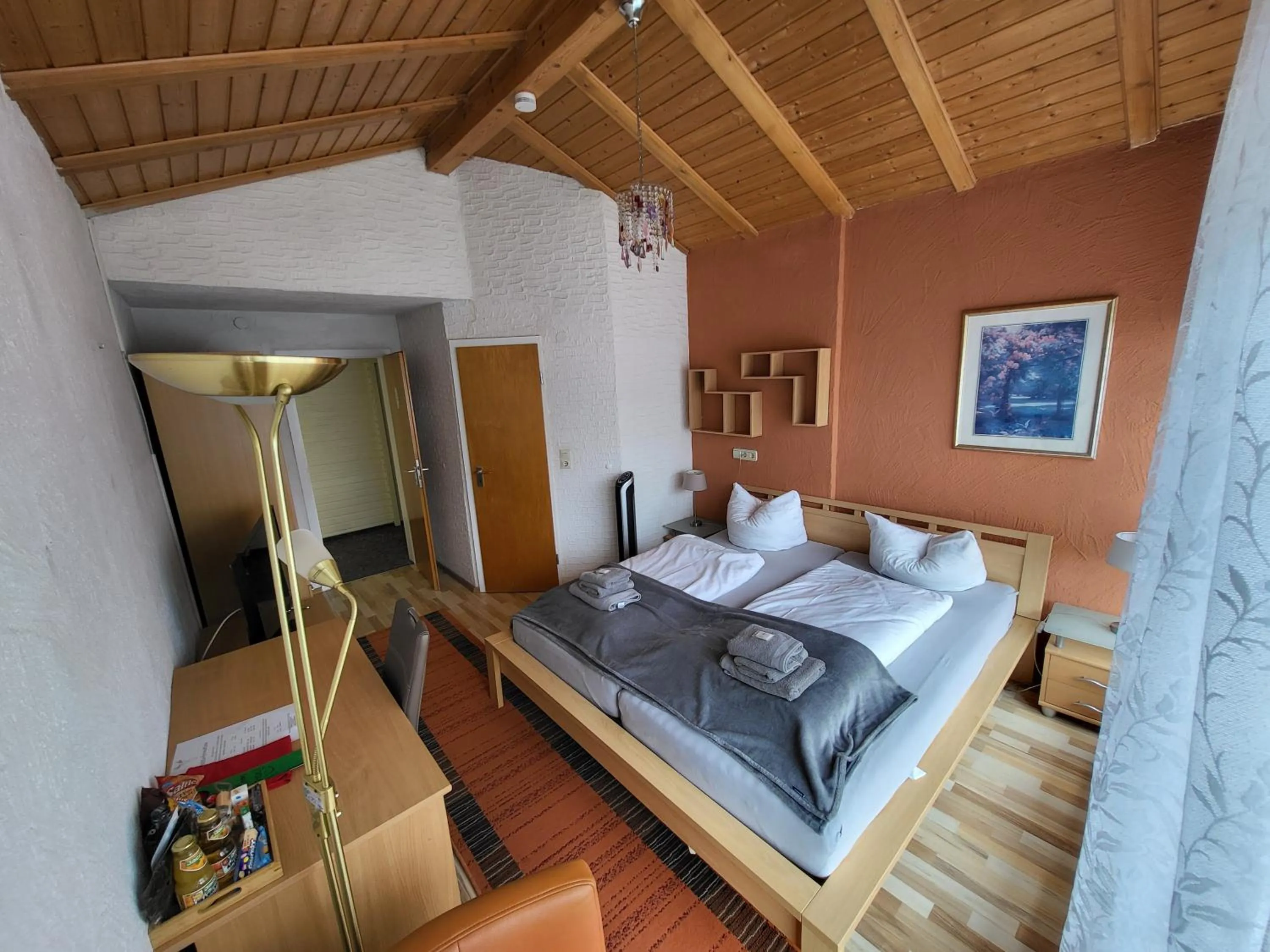 Bedroom, Bed in Hotel Schönblick